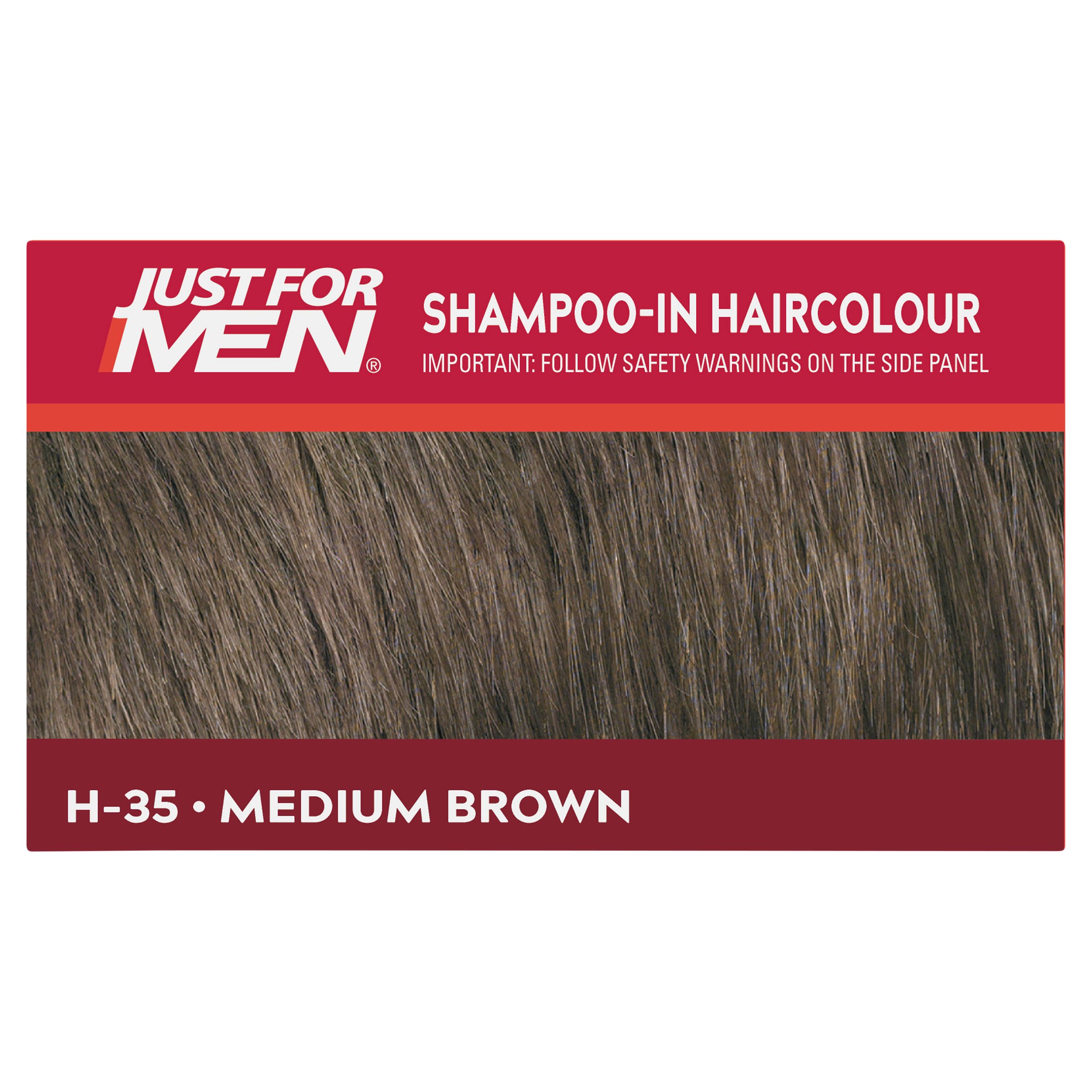 Just For Men Shampoo-In Haircolour Natural Medium Brown 1 pack - Image 4