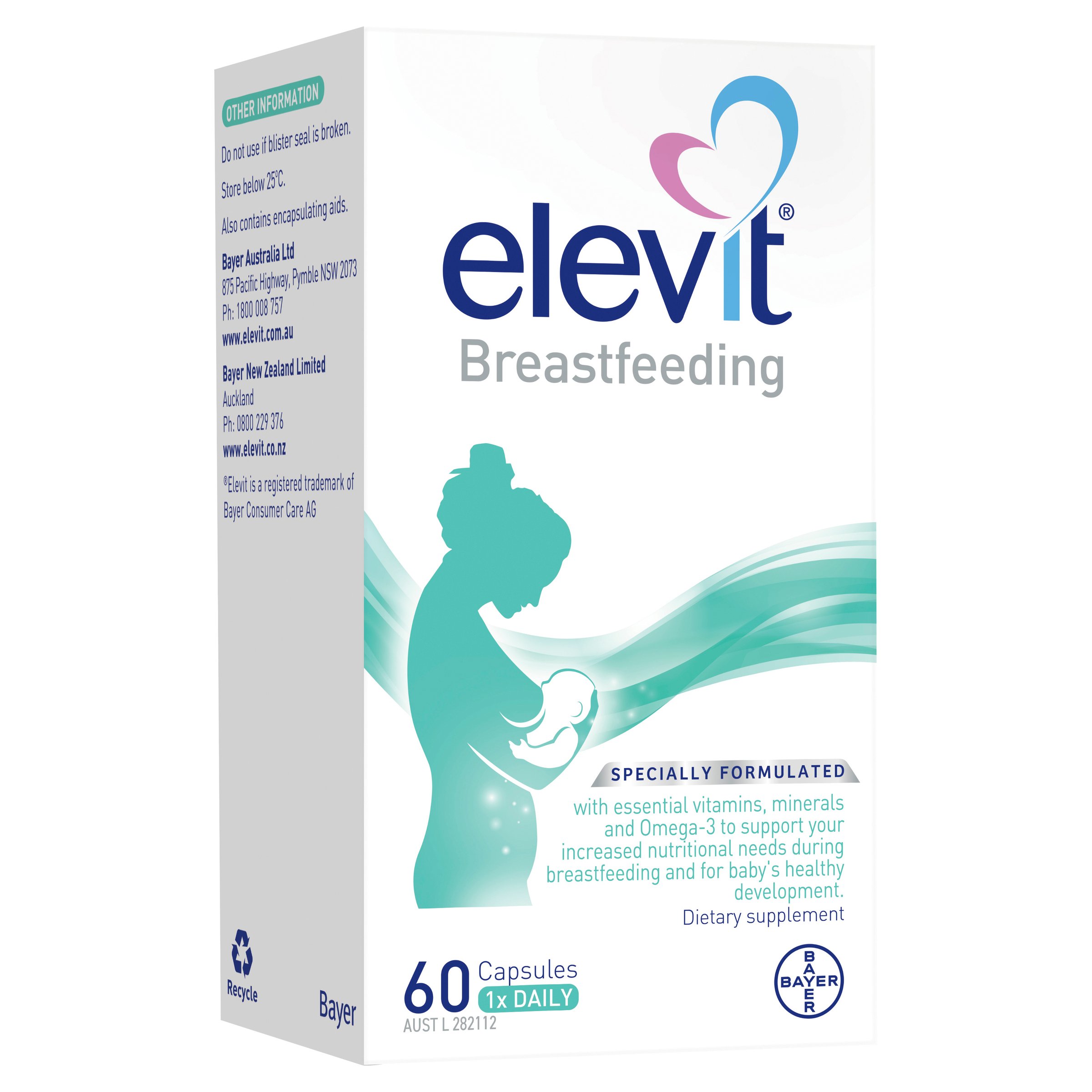 Elevit Breastfeeding 60 capsules - Image 10