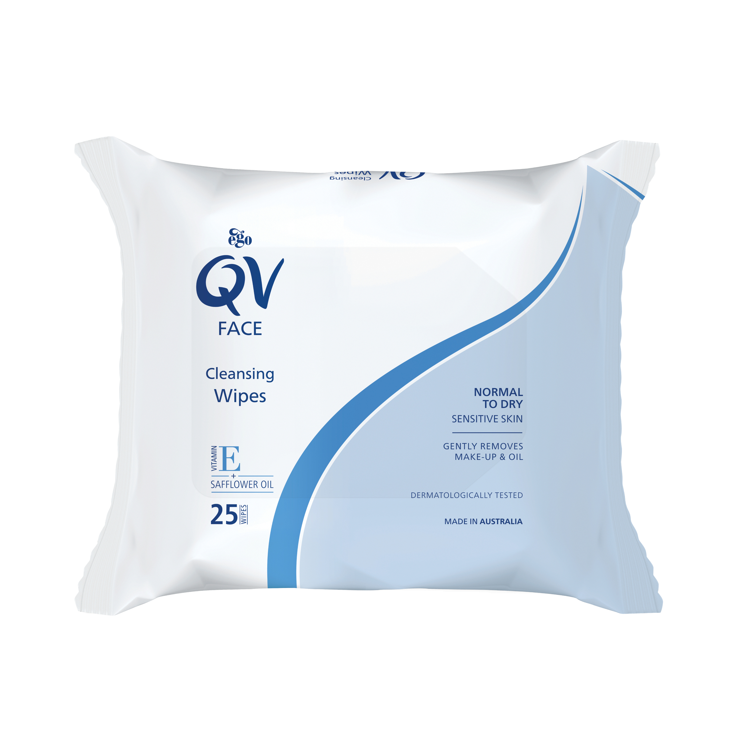 Ego QV Face Cleansing Wipes 25 pack - Image 1