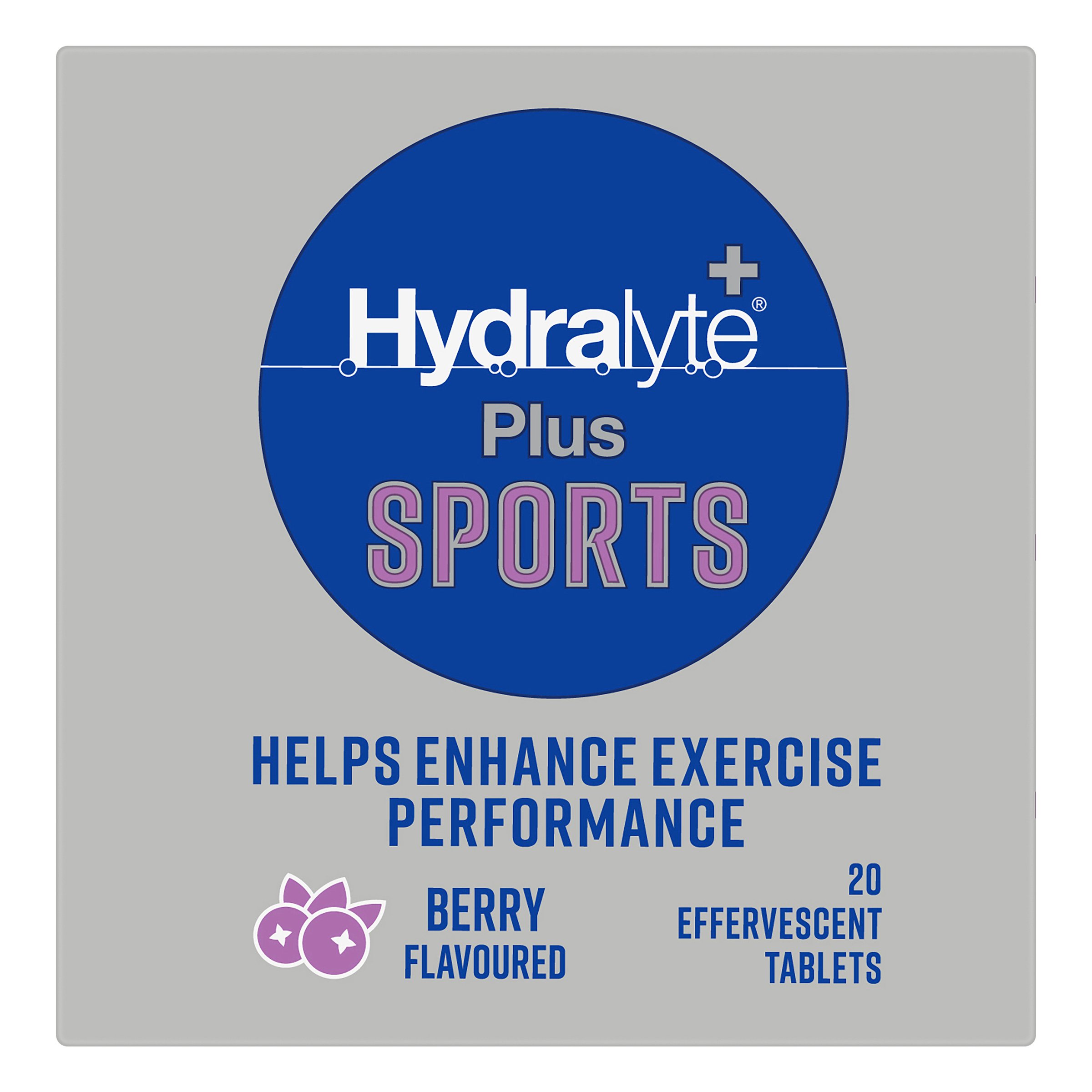 Hydralyte Plus Sports Effervescent Berry 20 tablets - Image 5