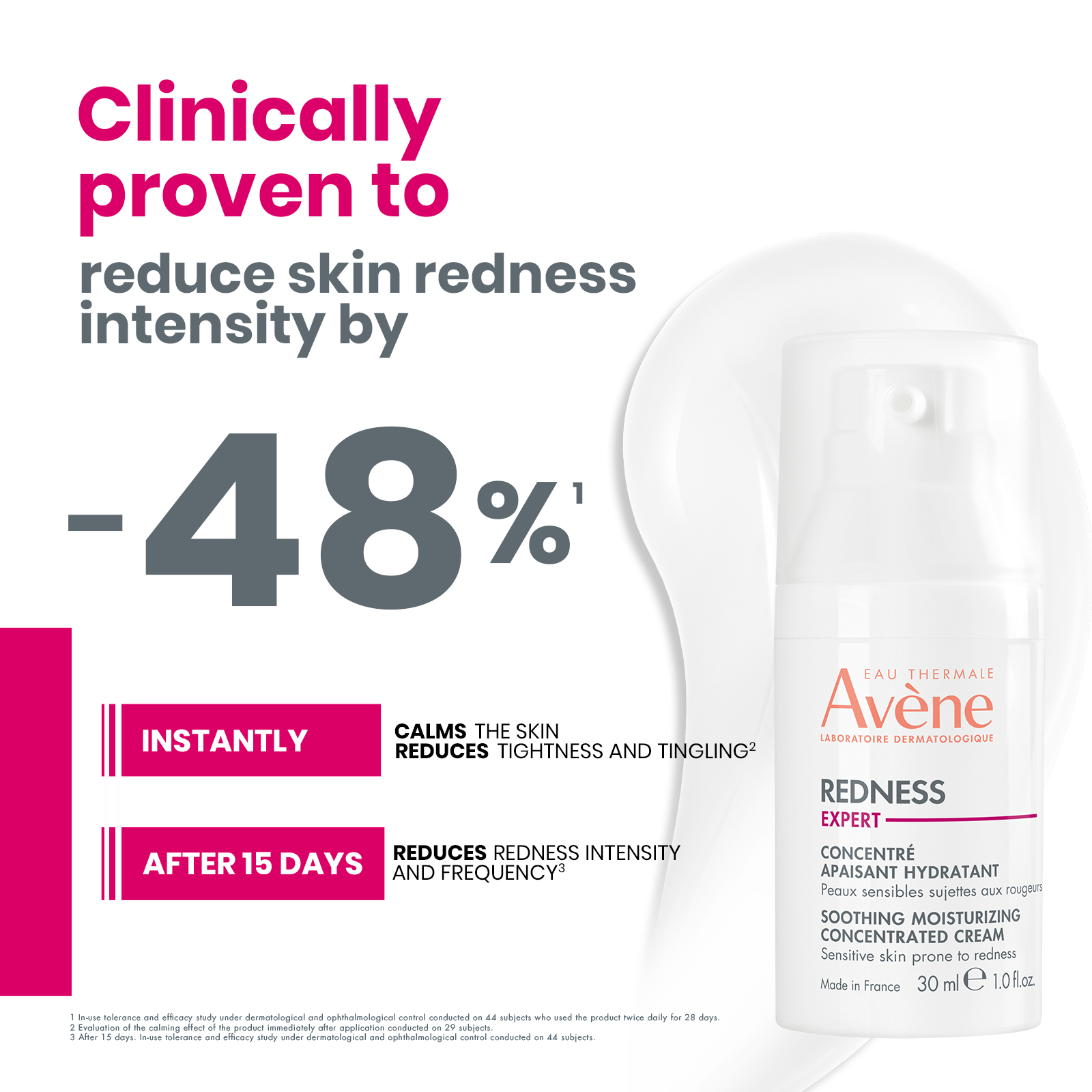 Avene Redness Expert Soothing Moisturising Concentrate 30ml - Image 4