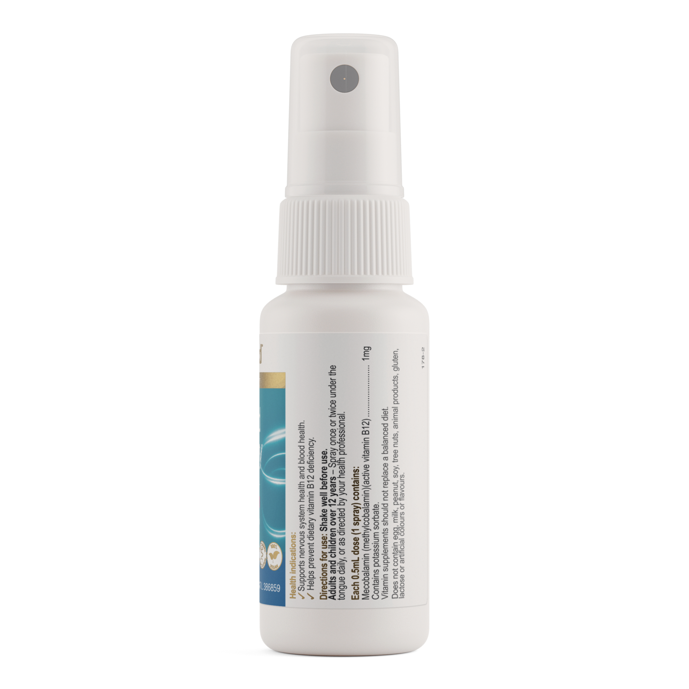 Herbs of Gold Activated B12 Spray 50ml - Image 2
