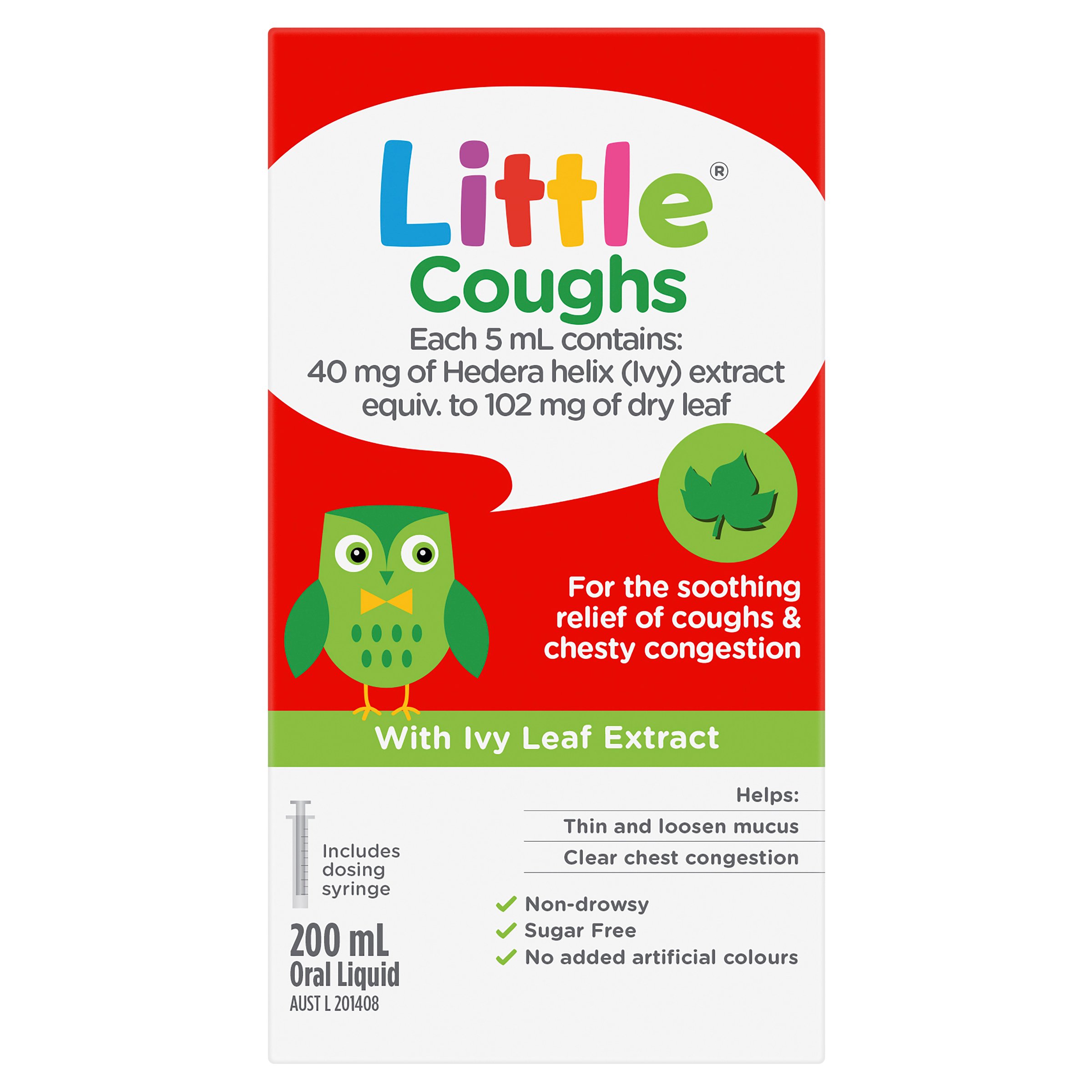 Little Coughs For Coughs & Chesty Congestion Relief 200ml - Image 11