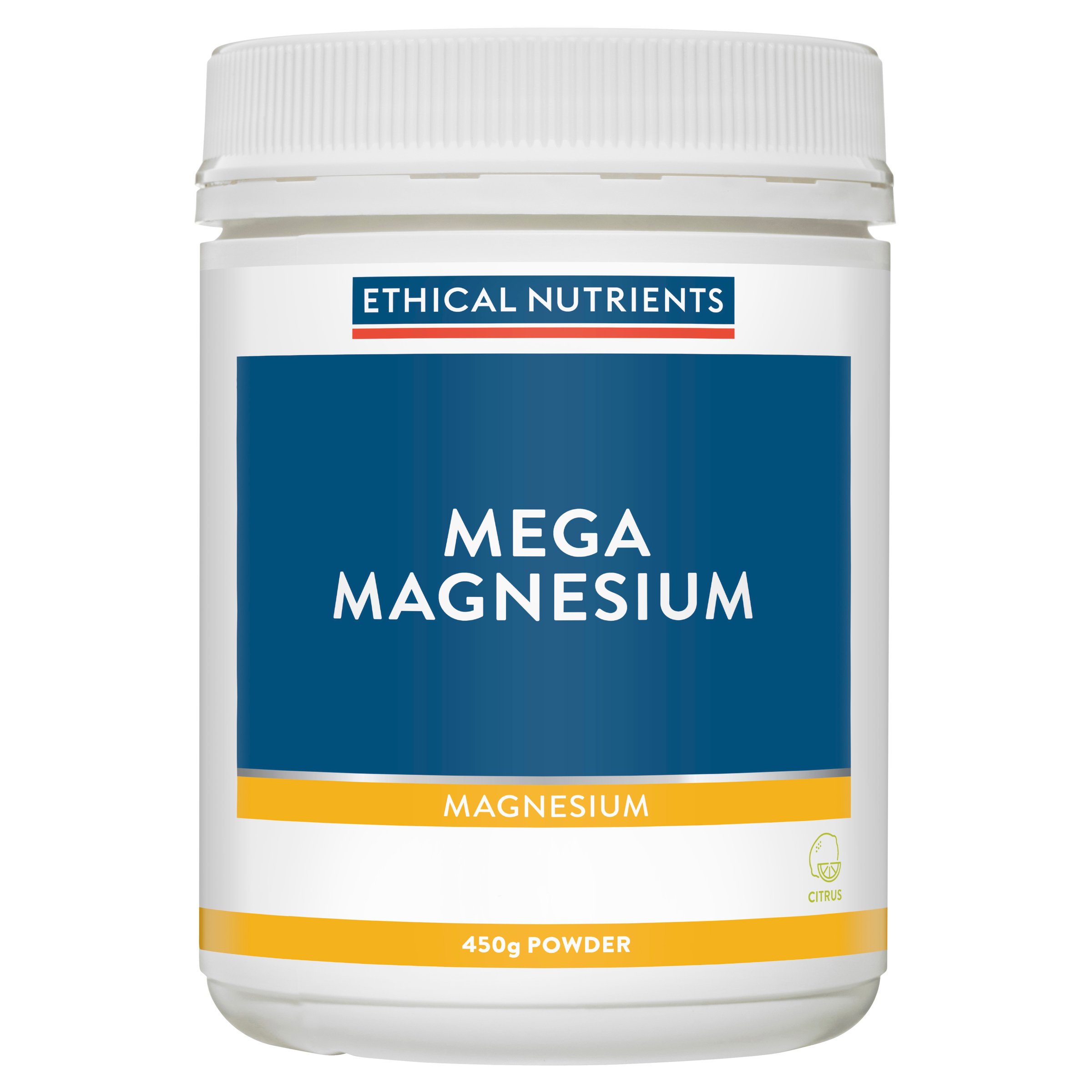 Ethical Nutrients Mega Magnesium Powder Citrus 450g - Image 6