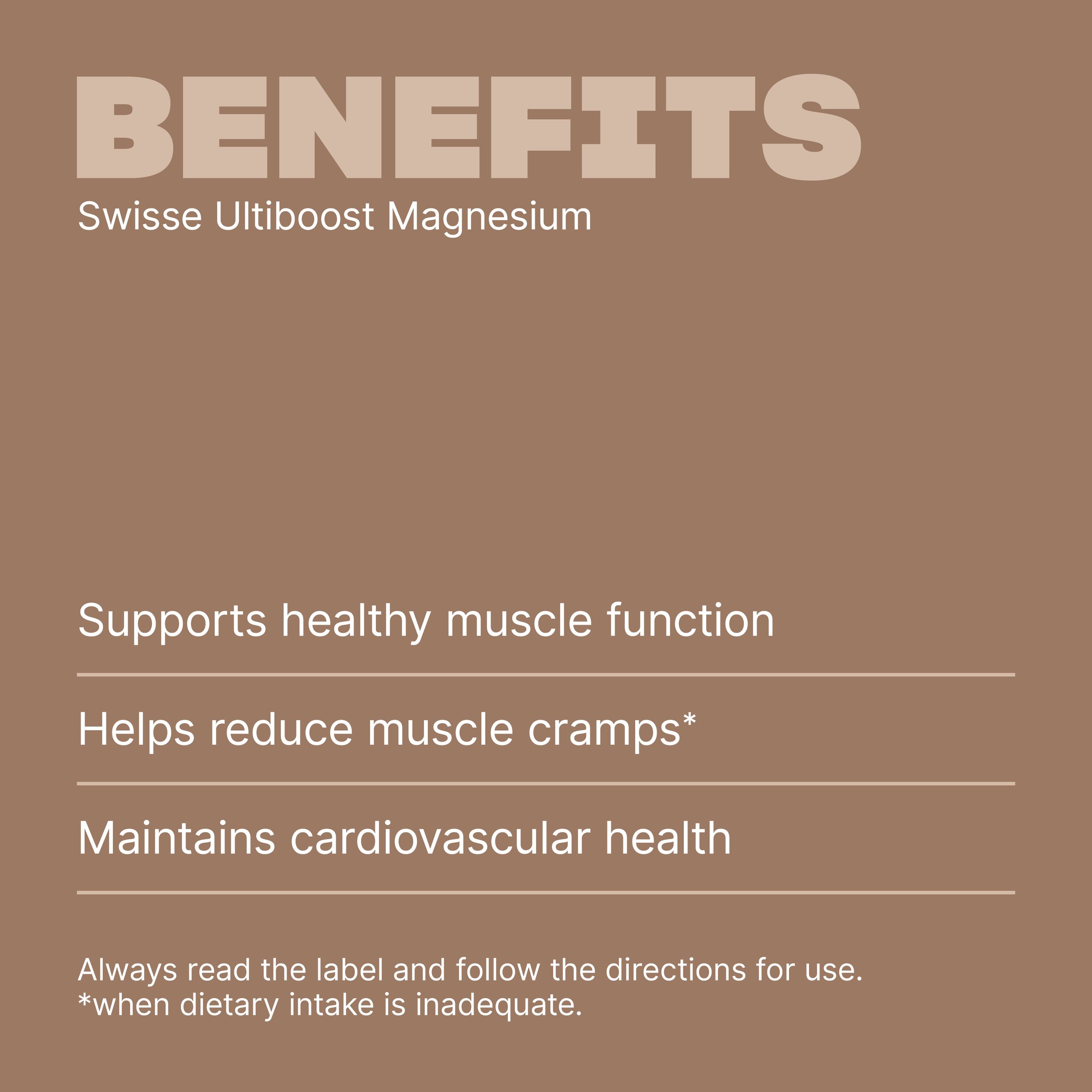 Swisse Ultiboost Magnesium 120 tablets - Image 4