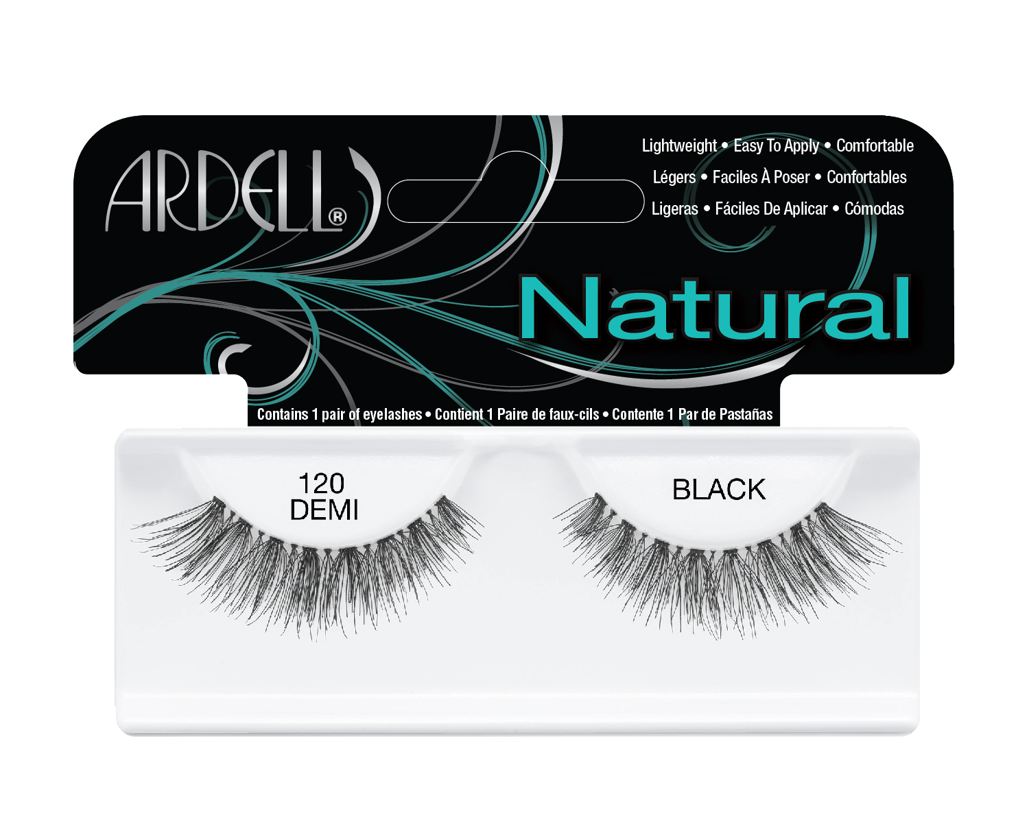 Ardell Fashion Lashes 120 Demi Black 1 pair