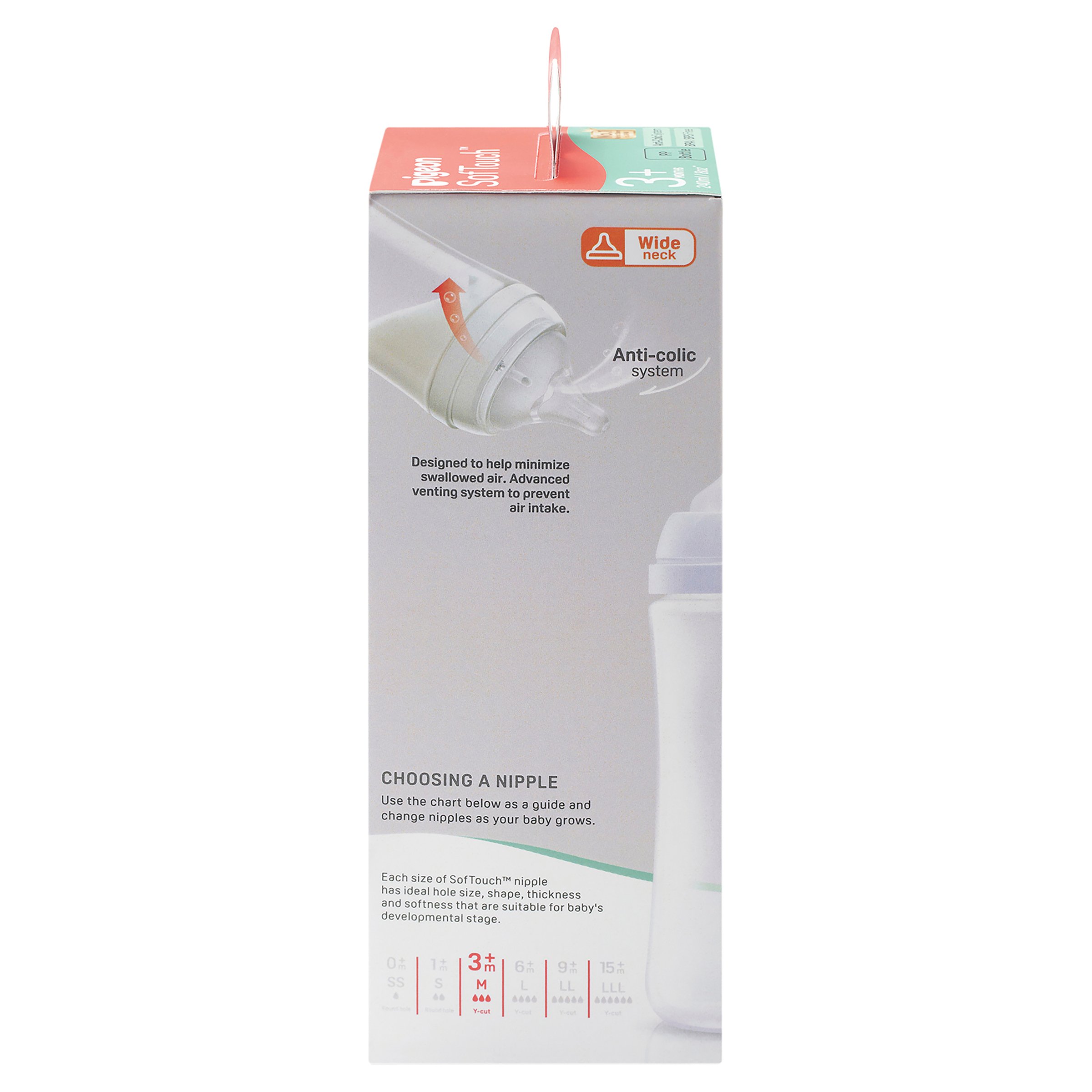 Pigeon Softouch 3 Nursing Bottle PP Medium 240ml - Image 3