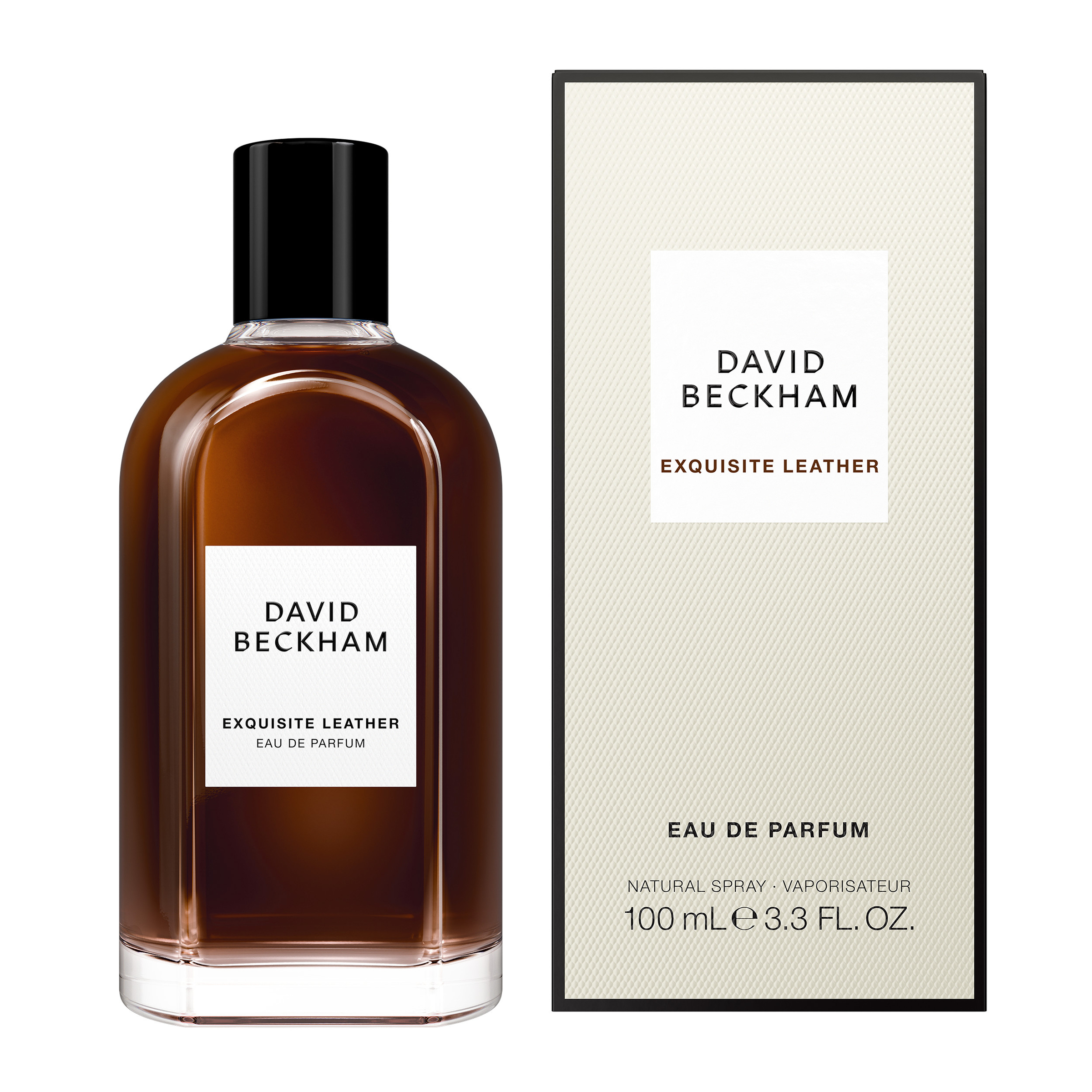 David Beckham Exquisite Leather EDP Spray 100ml - Image 2