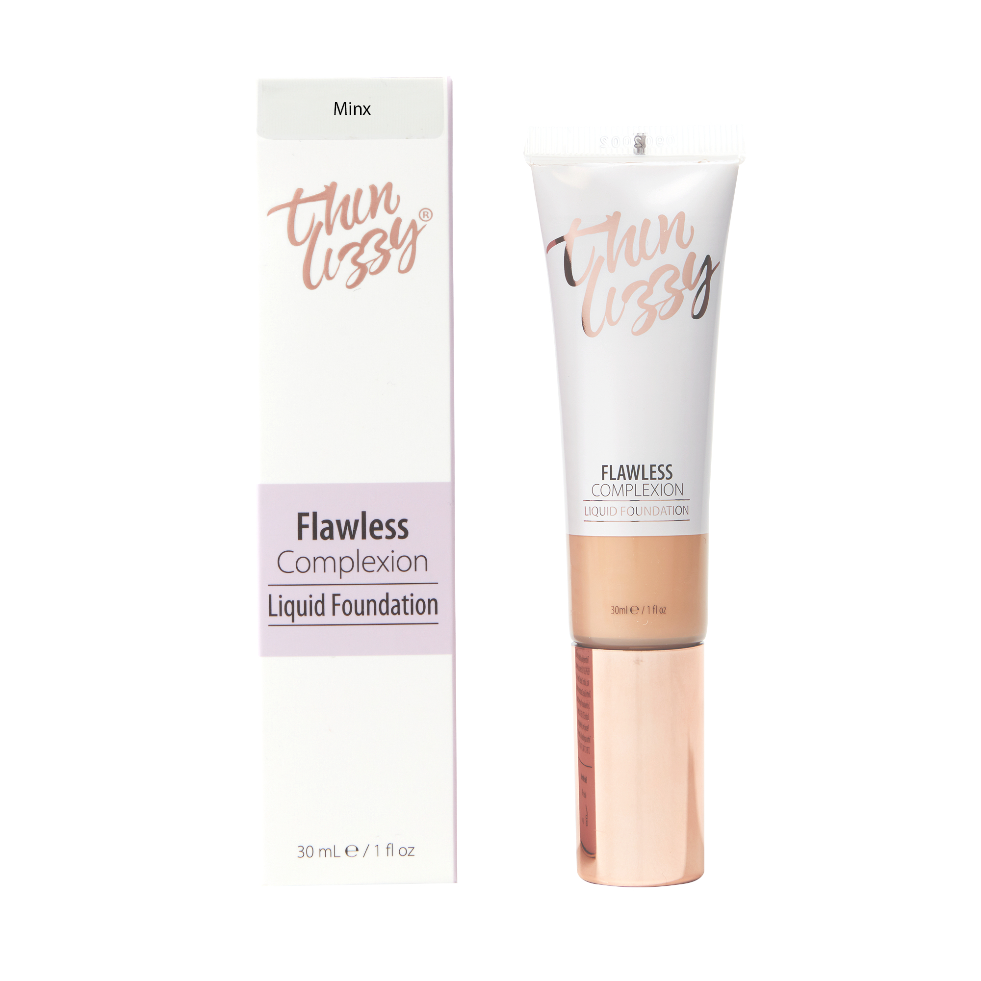 Thin Lizzy Flawless Complexion Liquid Foundation Minx 30ml - Image 1