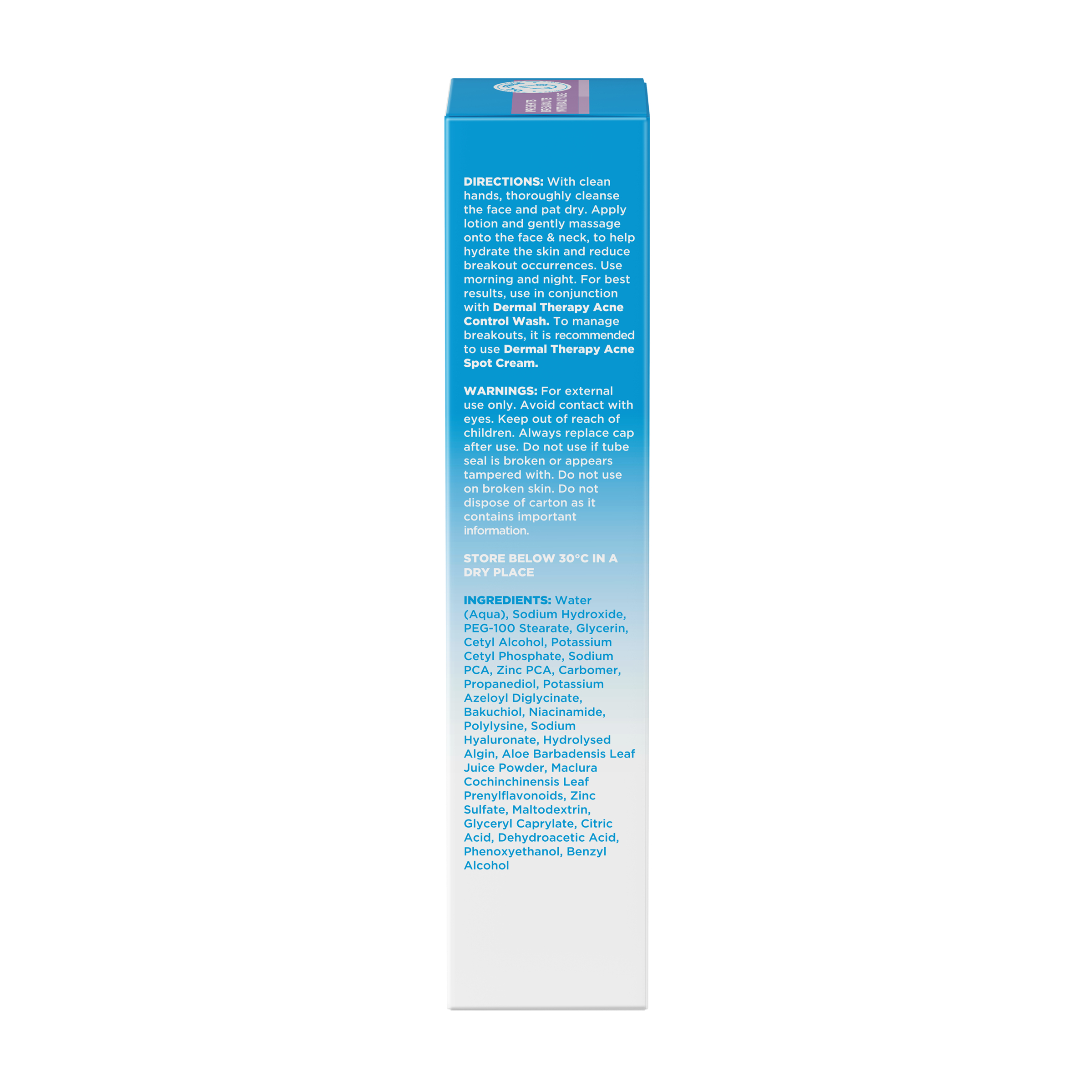 Dermal Therapy Acne Control Lotion 85ml - Image 3