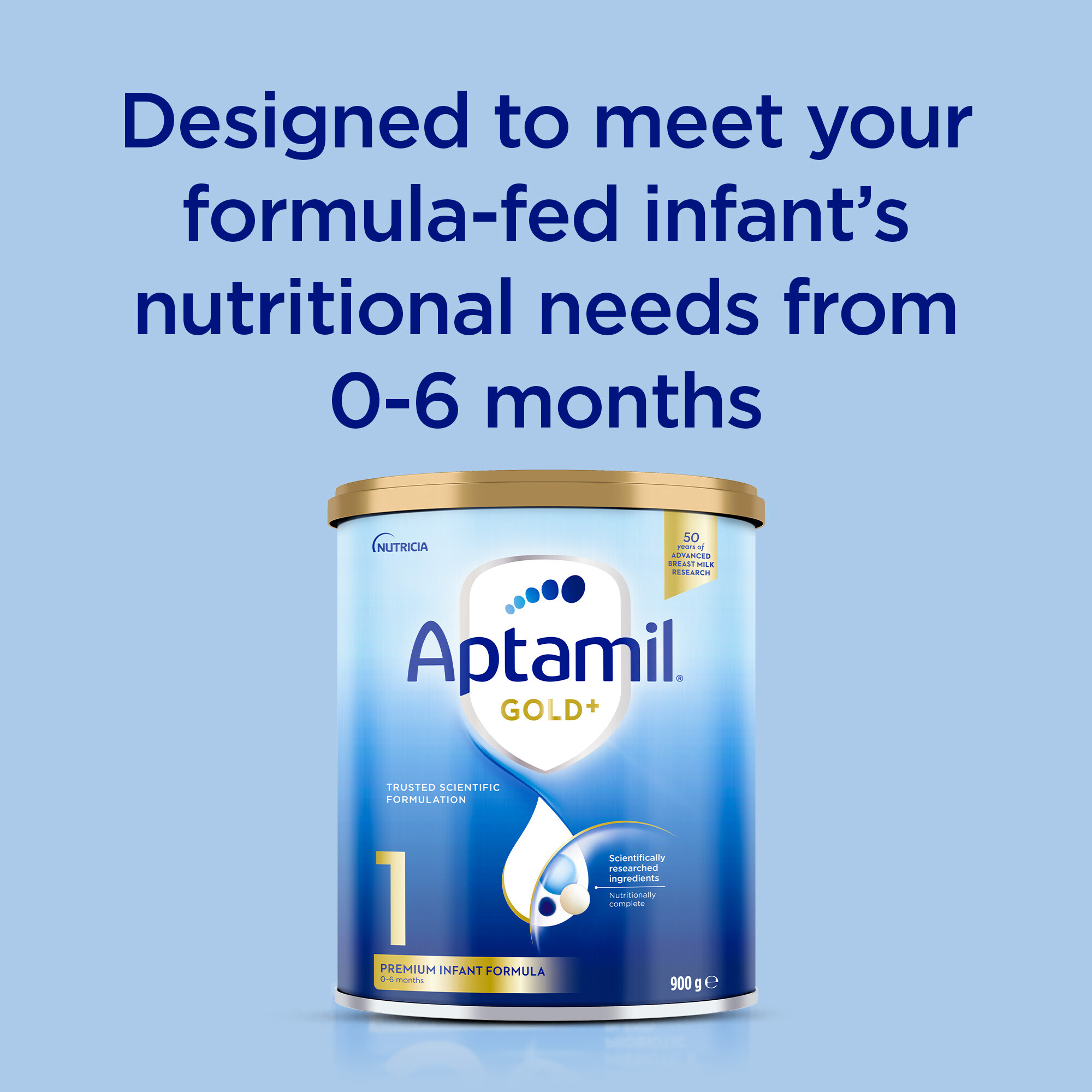 Aptamil Gold+ 1 Premium Infant Formula From 0 To 6 Months 900g - Image 6