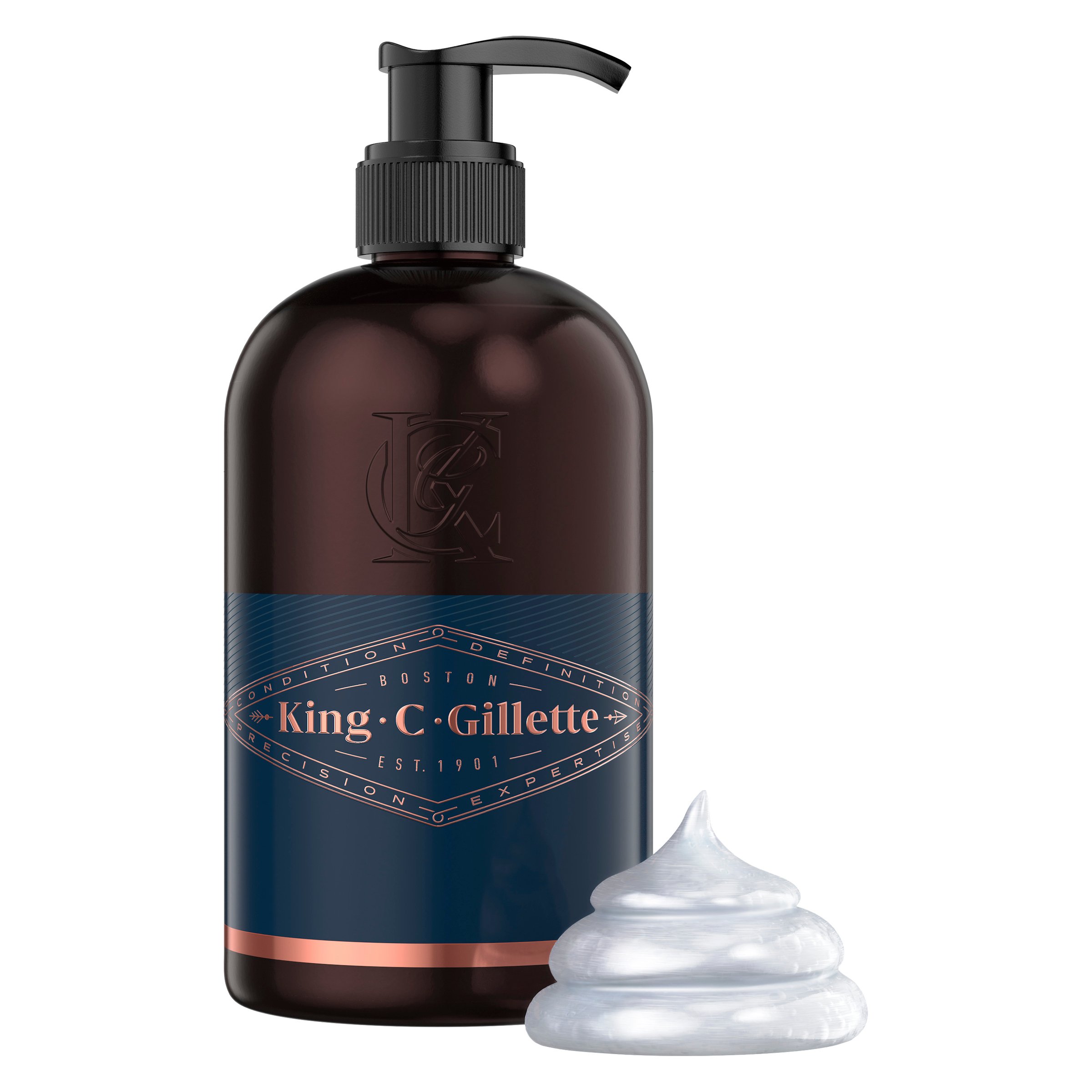 Gillette King C Gillete Beard Wash 350ml - Image 2