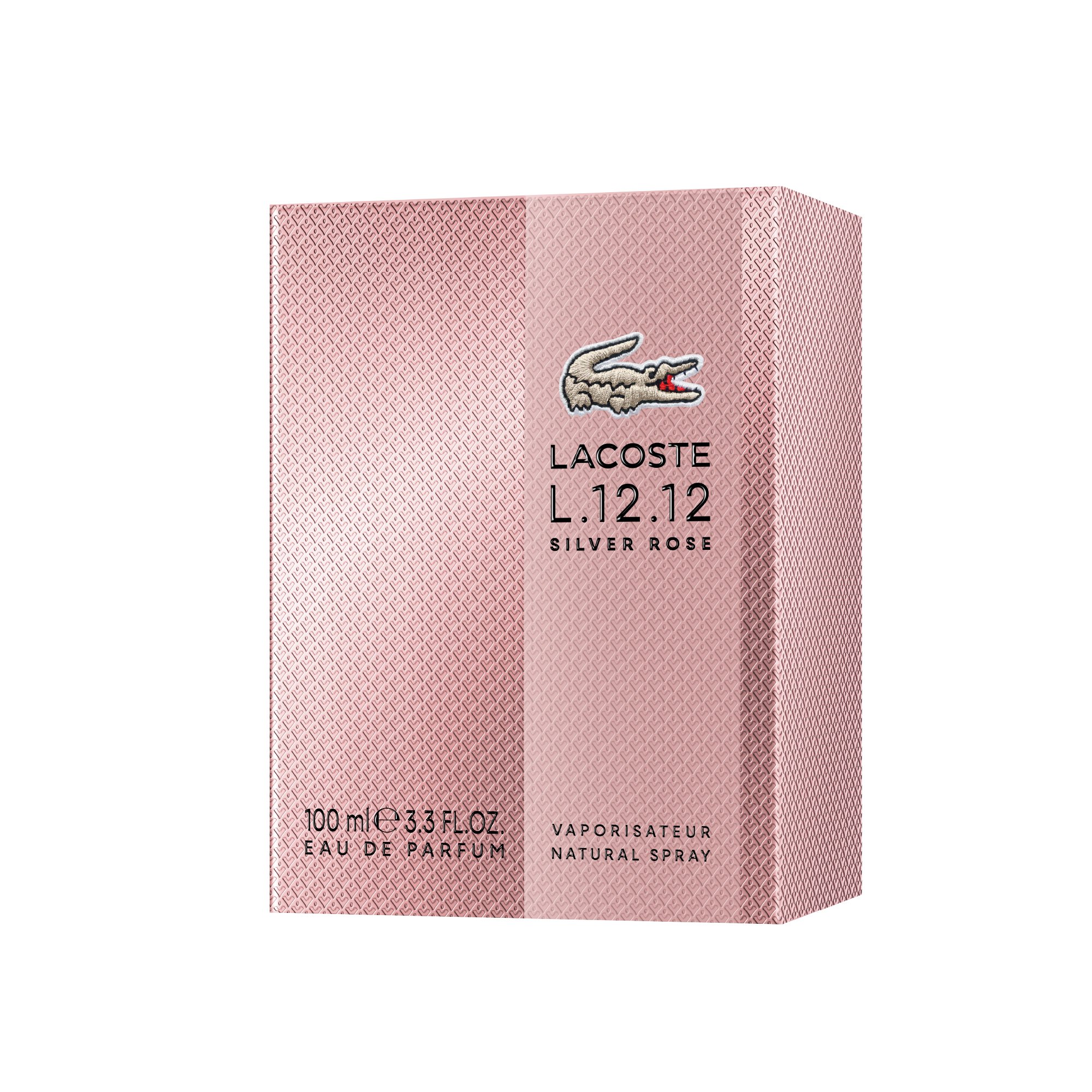 Lacoste L.12.12 Silver Rose EDP Spray 100ml - Image 4