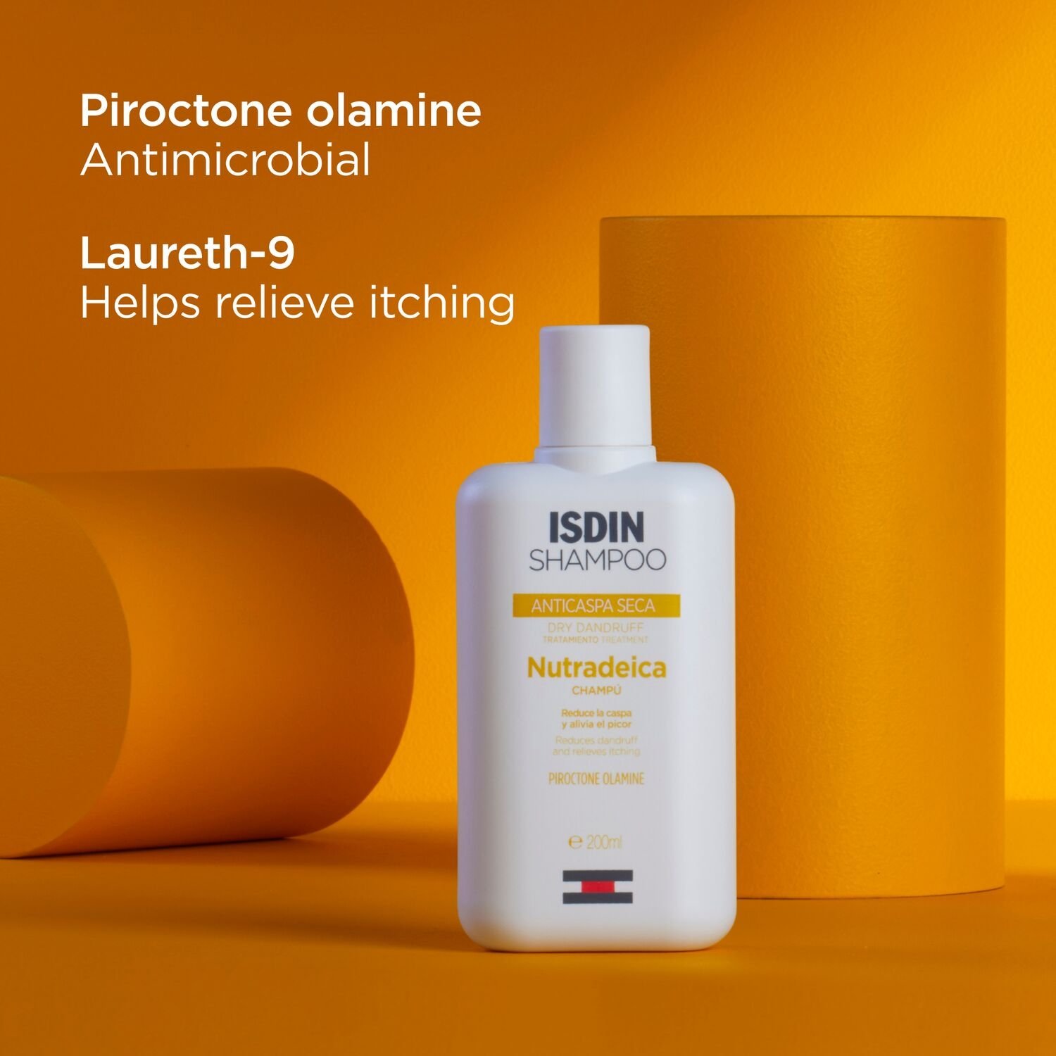 ISDIN Nutradeica Dry Dandruff Shampoo 200ml - Image 4