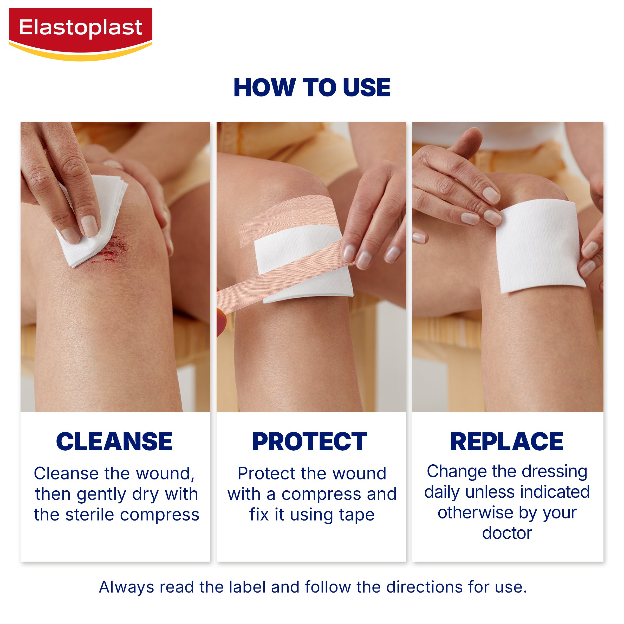 Elastoplast Classic Tape 5m X 2.5cm - 1 roll - Image 7