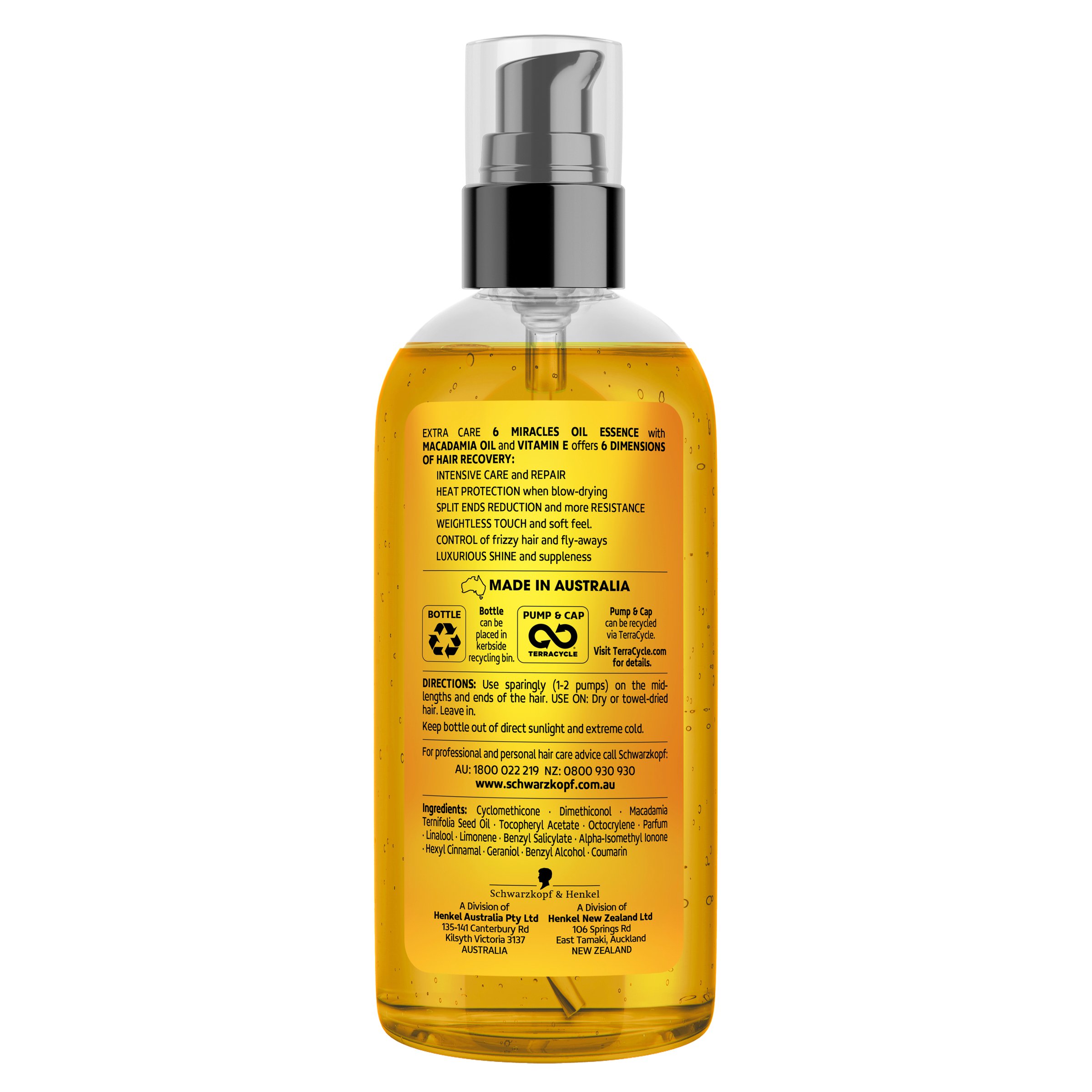 Schwarzkopf Extra Care 6 Miracles Oil Treatment 100ml - Image 5