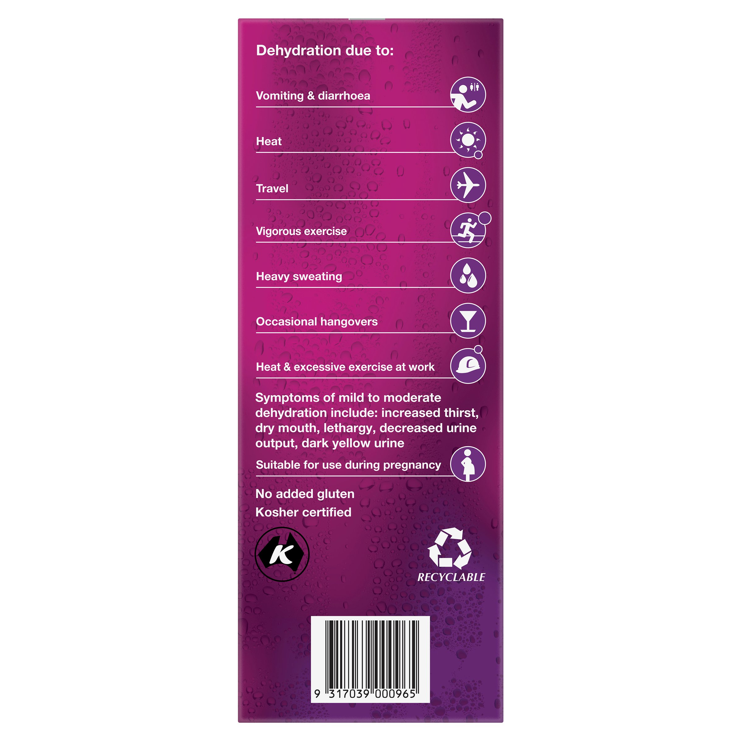 Hydralyte Ice Block Apple/Blackcurrant Flavoured 16 pack - Image 3