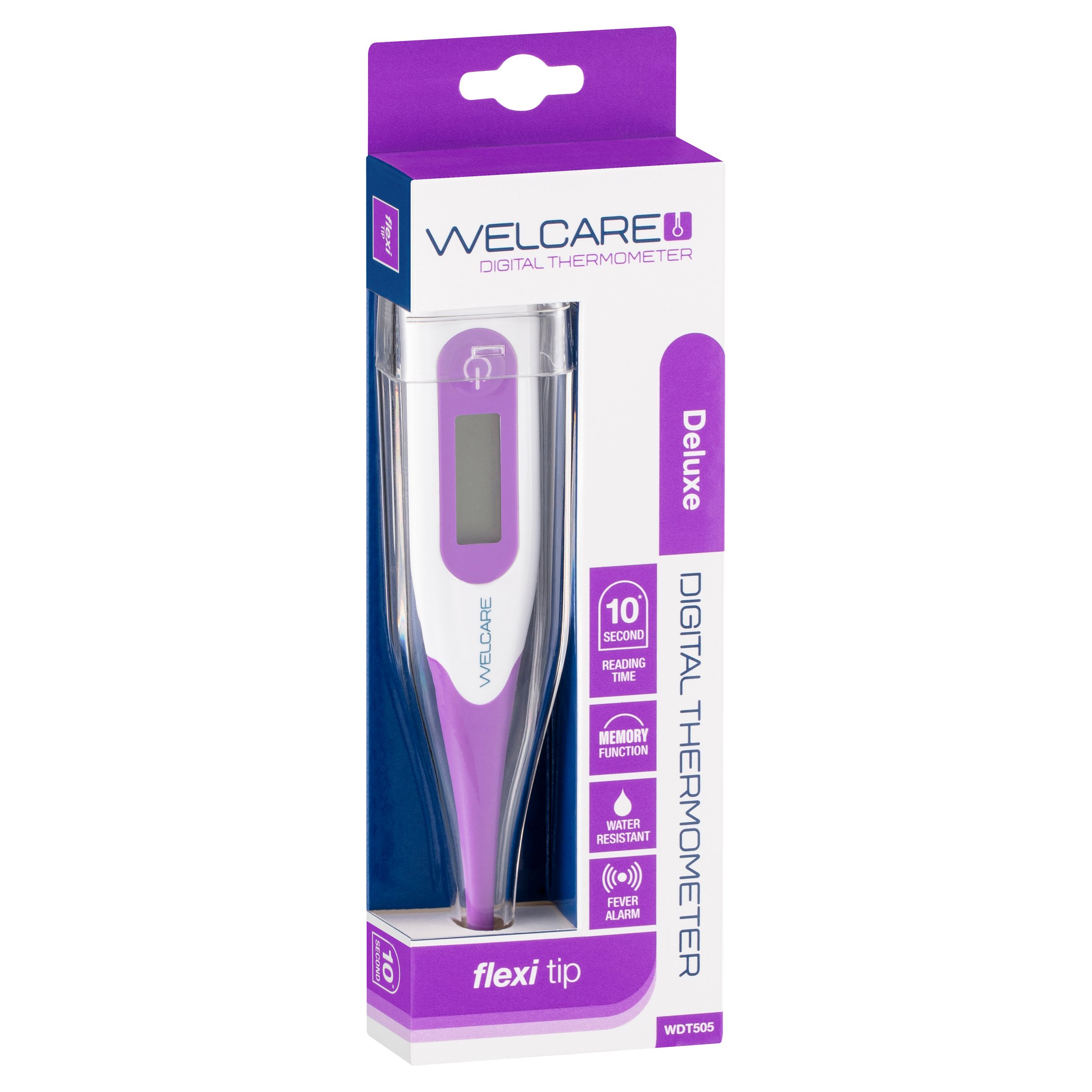 Welcare Digital Thermometer Deluxe WDT505 - 1 each - Image 7
