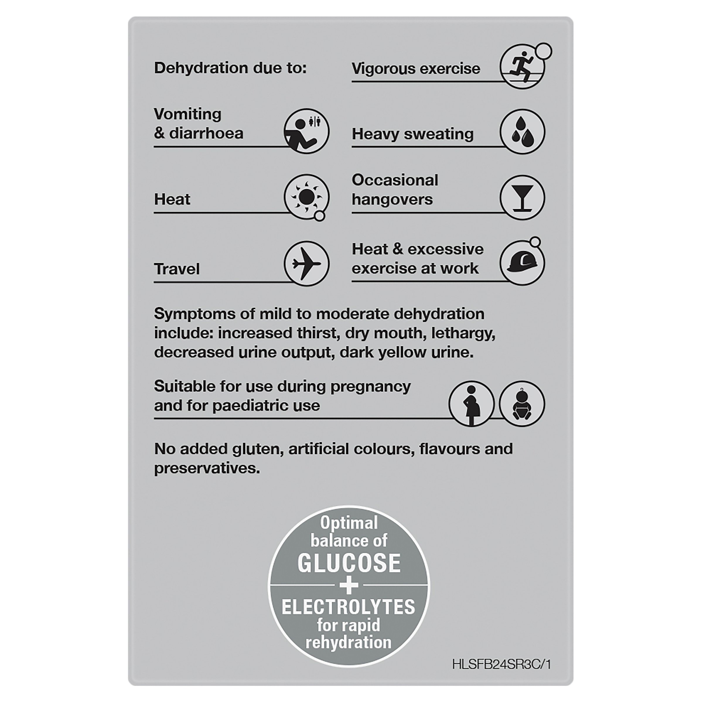 Hydralyte Electrolyte Powder Fruity Bliss 24 sachets - Image 3