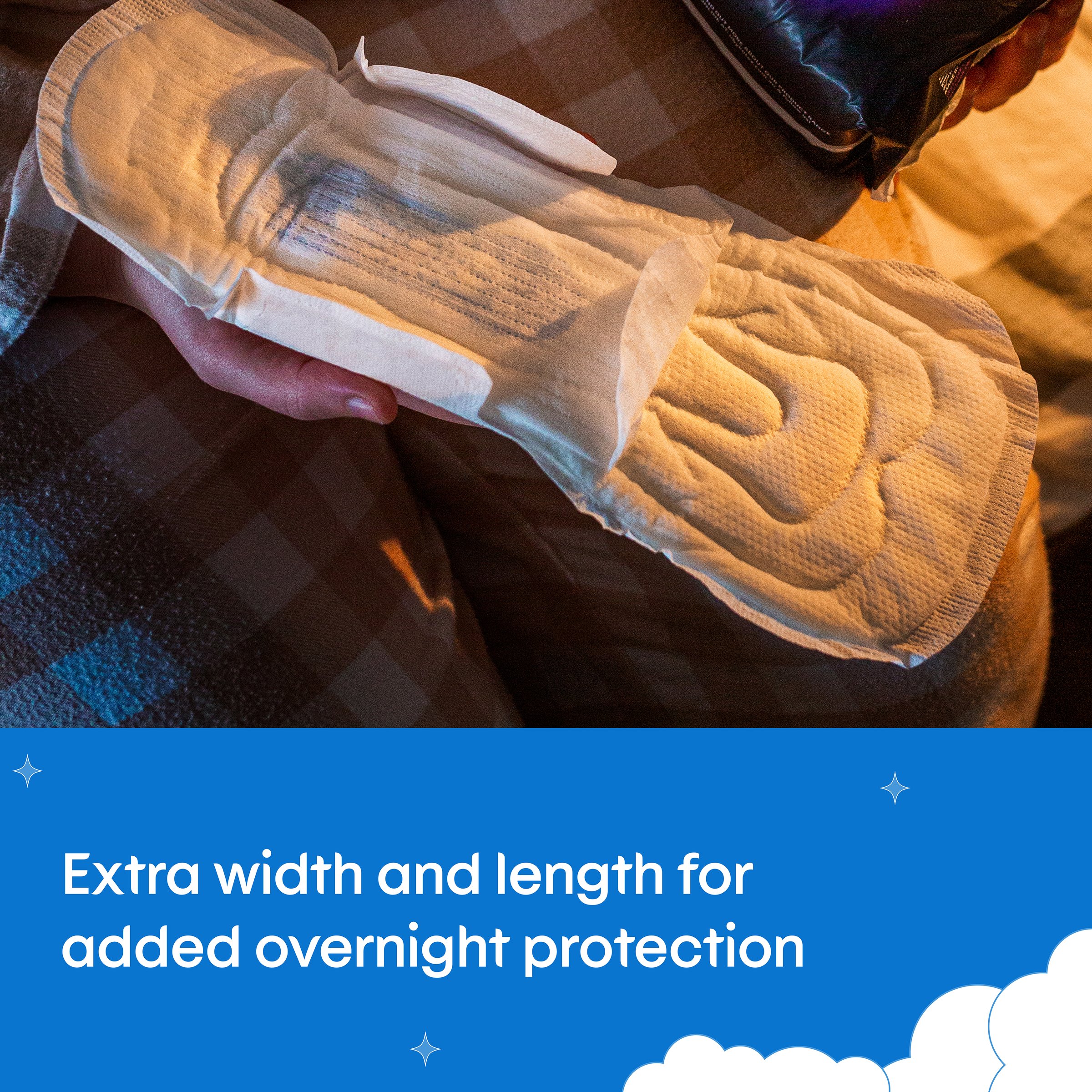 U by Kotex Pads Overnight Maxi 10 pack - Image 6