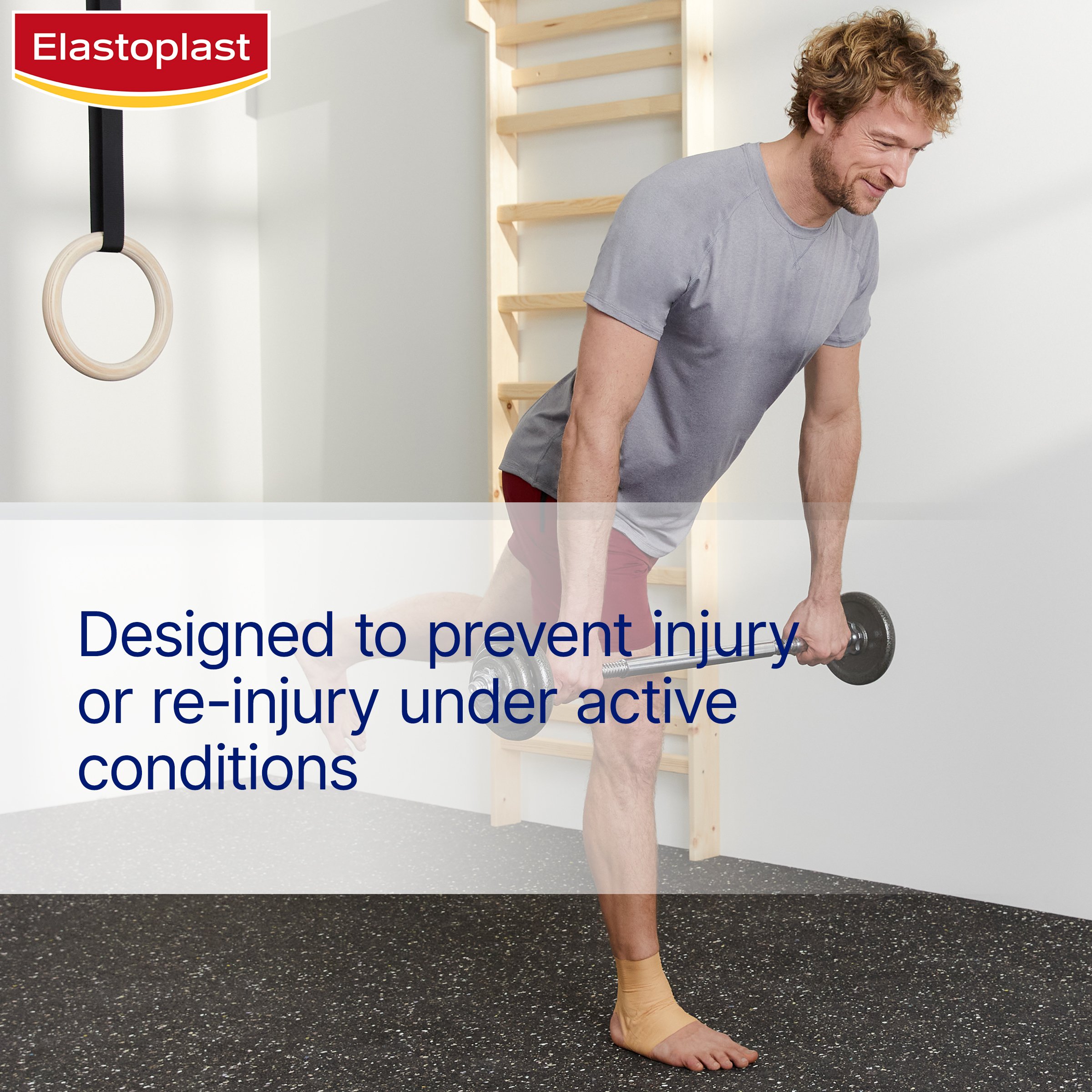 Elastoplast Sport Rigid Strapping Tape 25mm X 10m Tan - 1 roll - Image 3