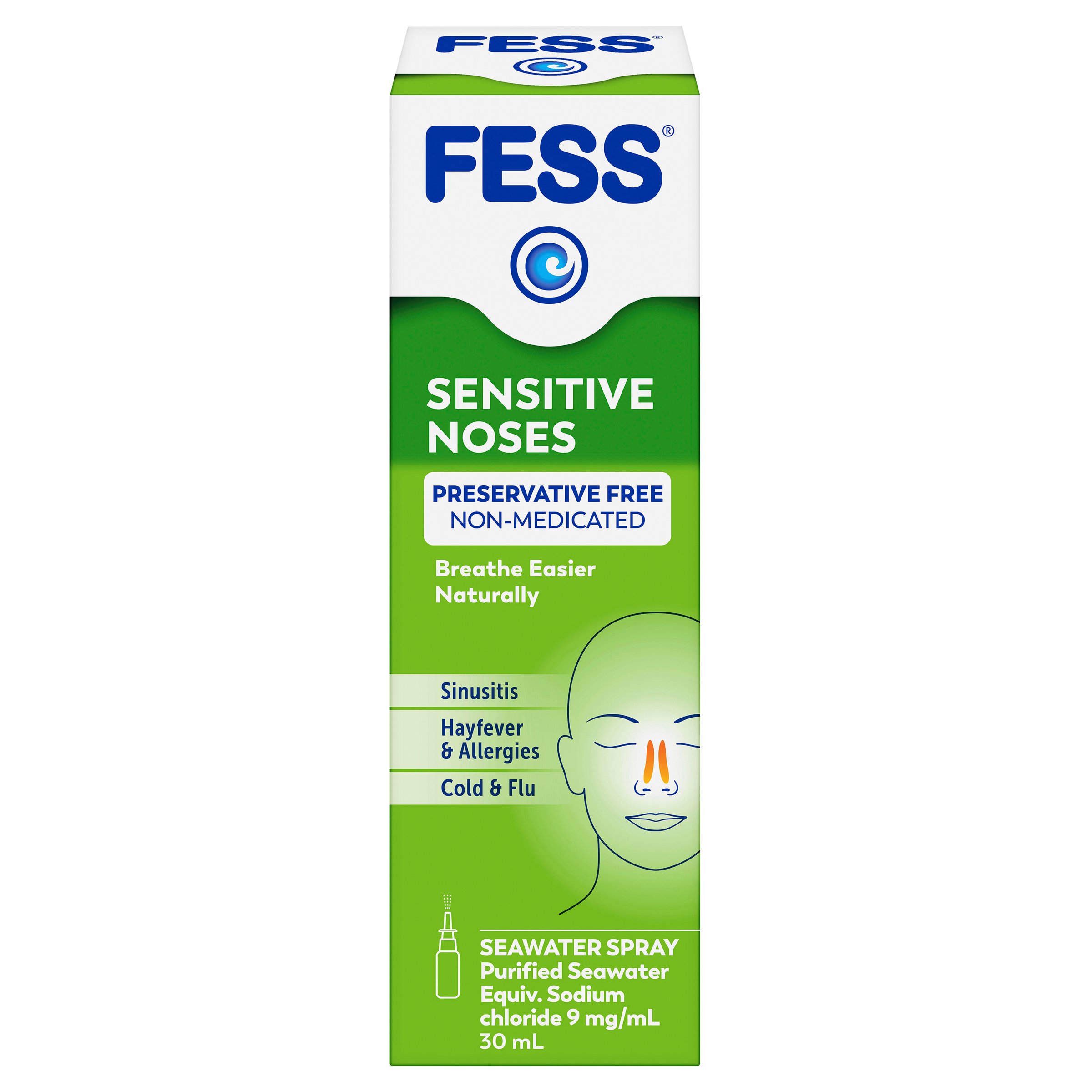 Fess Nasal Spray Sensitive Noses 30ml - Image 12