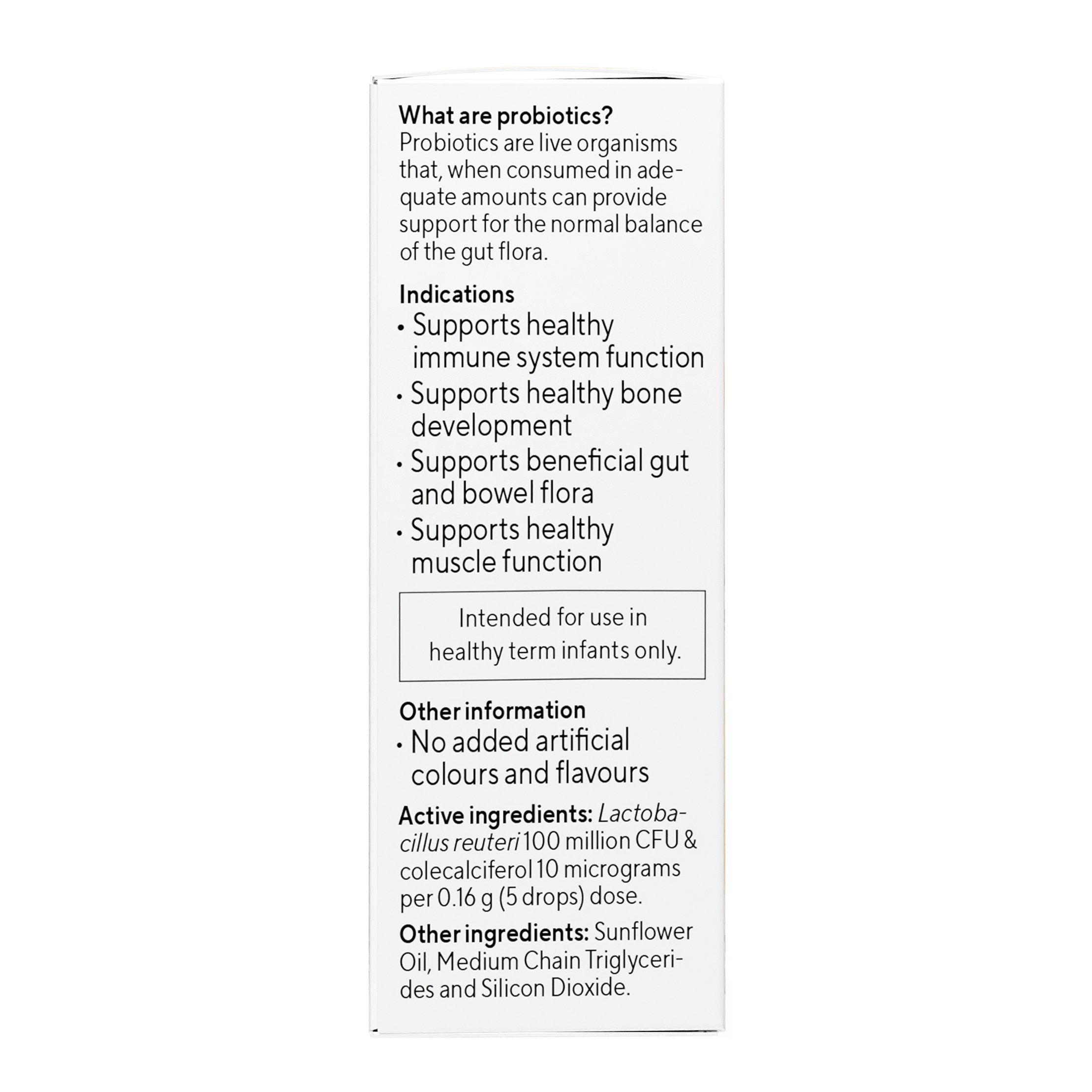 BioGaia Protectis Baby Probiotic Drops With Vitamin D 5ml - Image 4