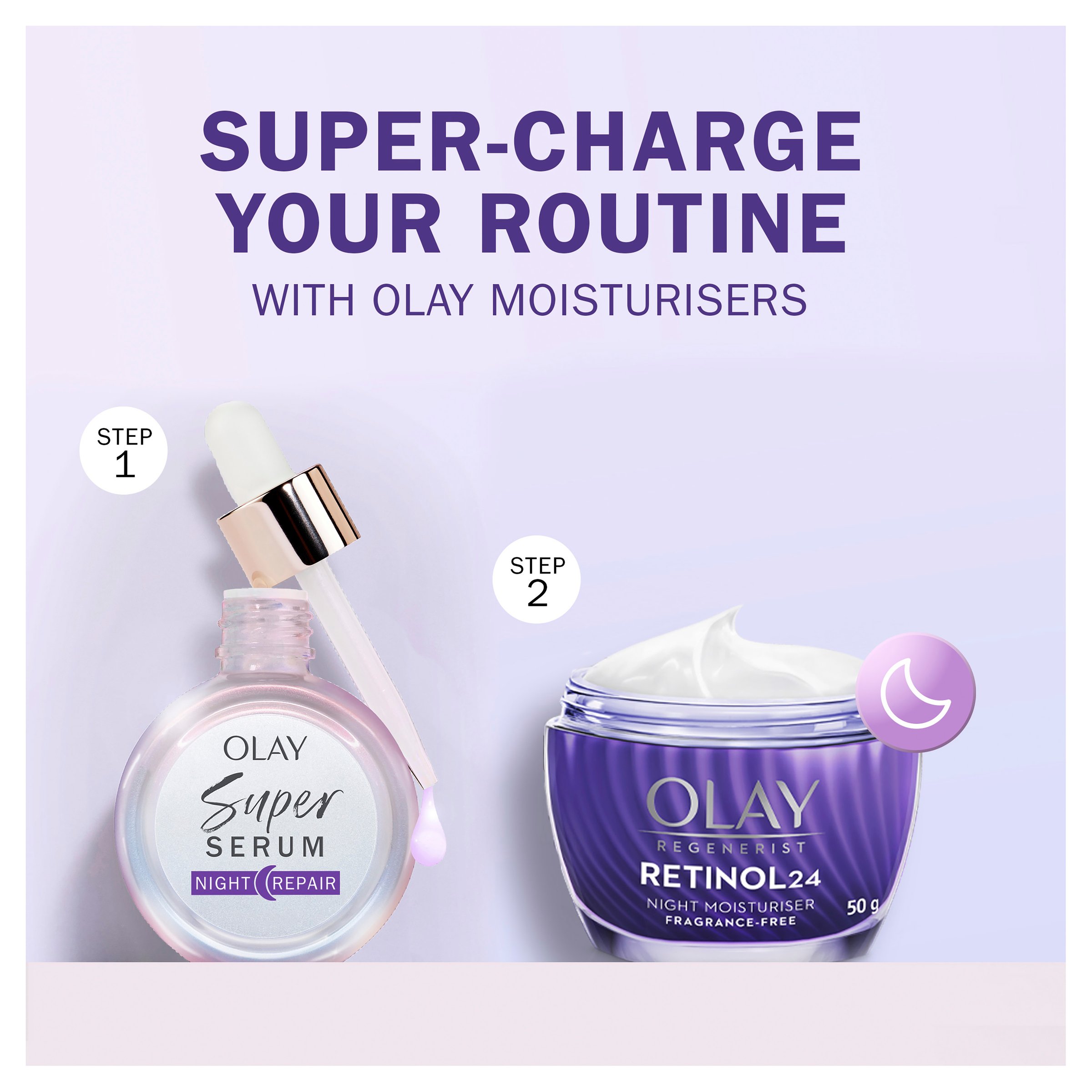 Olay Super Serum Night Repair Anti Aging & Brightening 30ml - Image 6