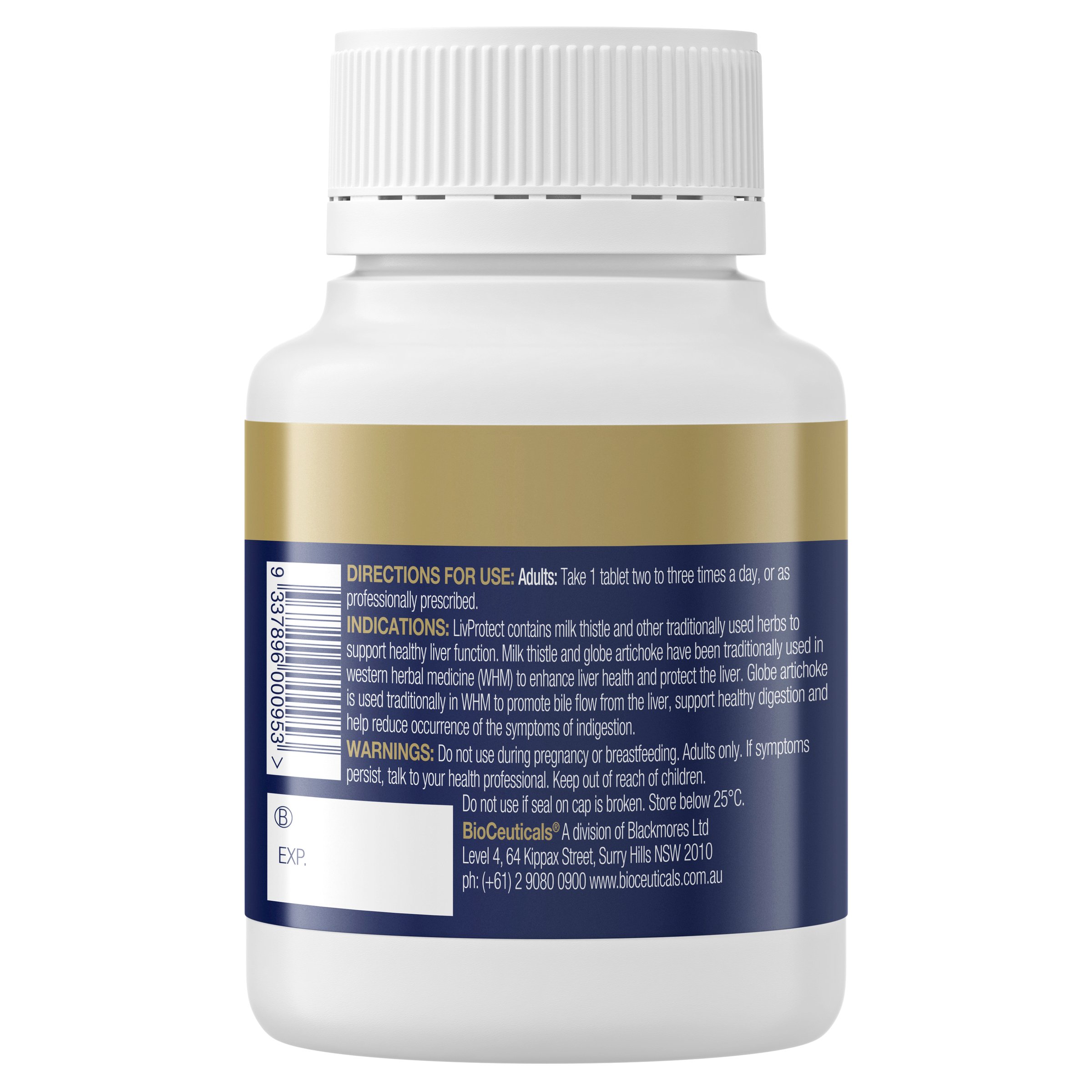 BioCeuticals LivProtect 60 tablets - Image 3