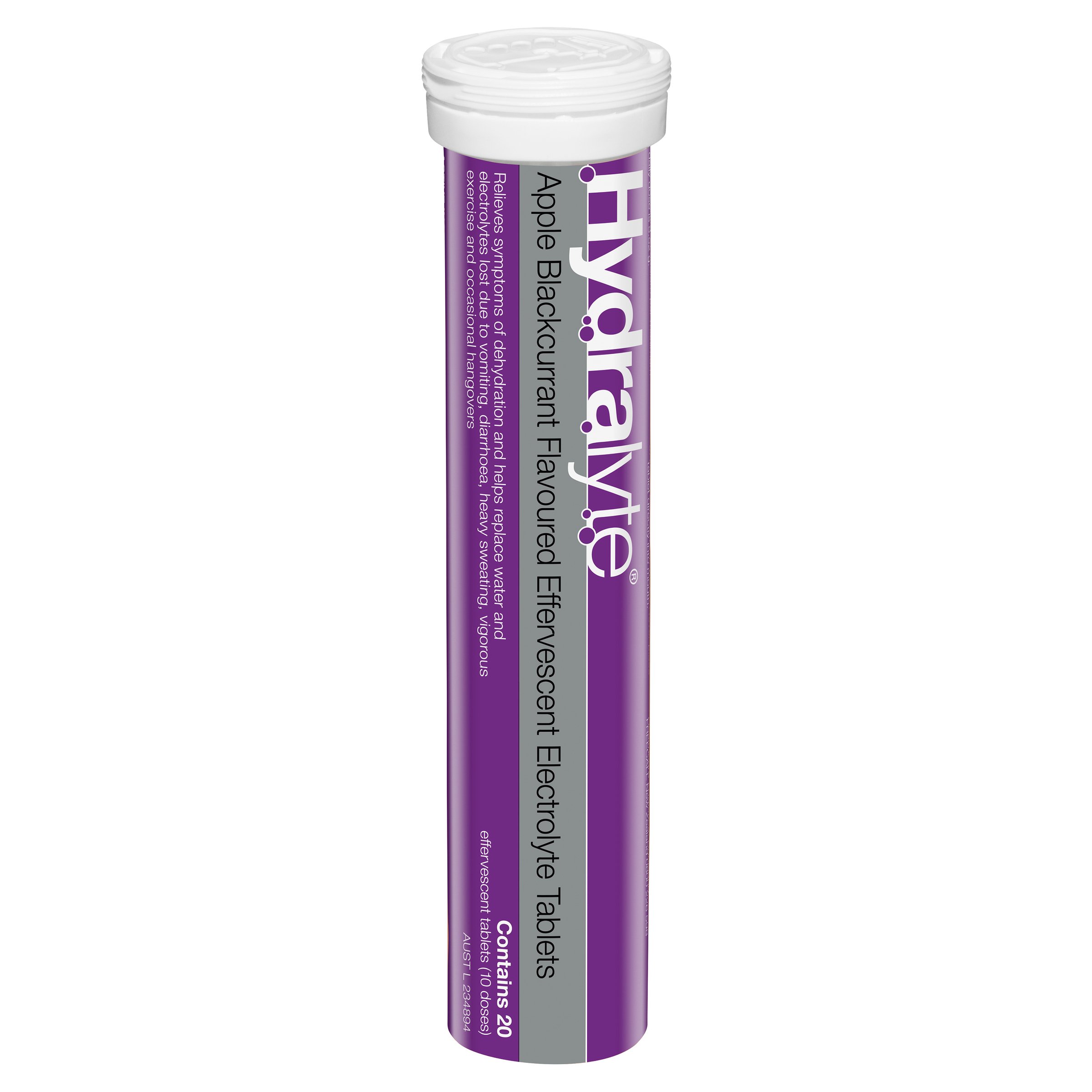 Hydralyte Effervescent Apple/Blackcurrant 40 tablets - Image 8