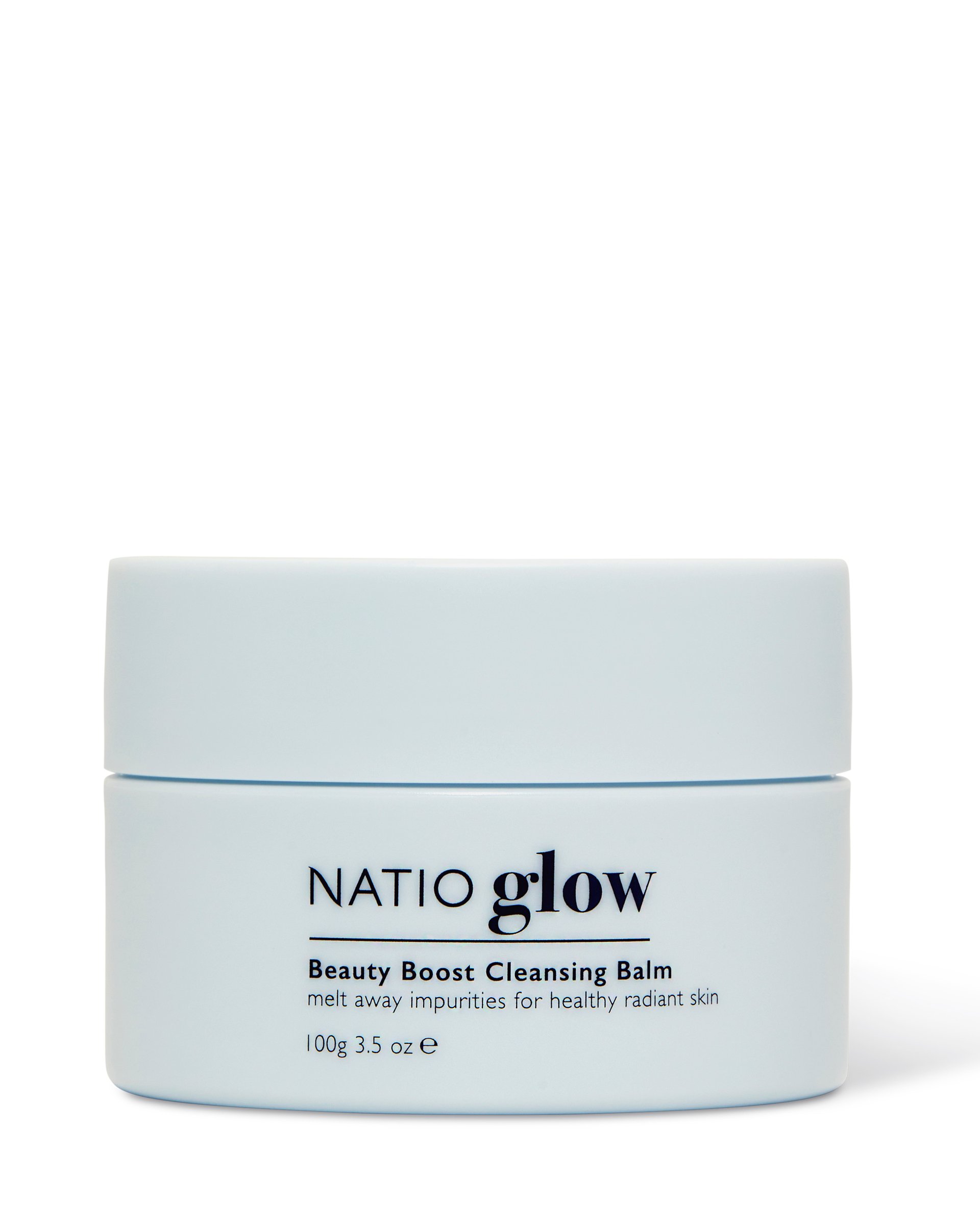 Natio Glow Beauty Boost Cleansing Balm 100g - Image 1