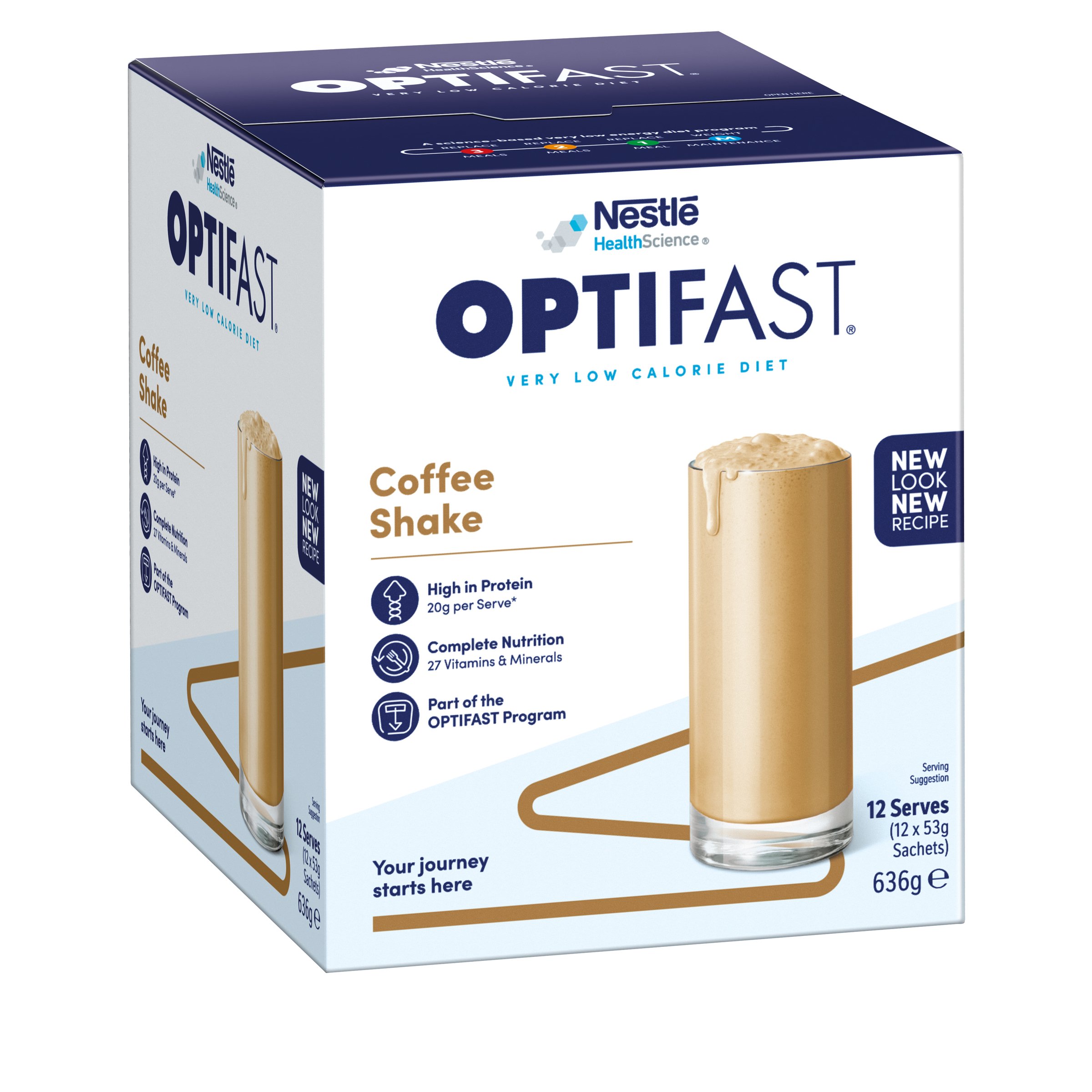 Optifast VLCD Shake Coffee 12 pack - Image 8