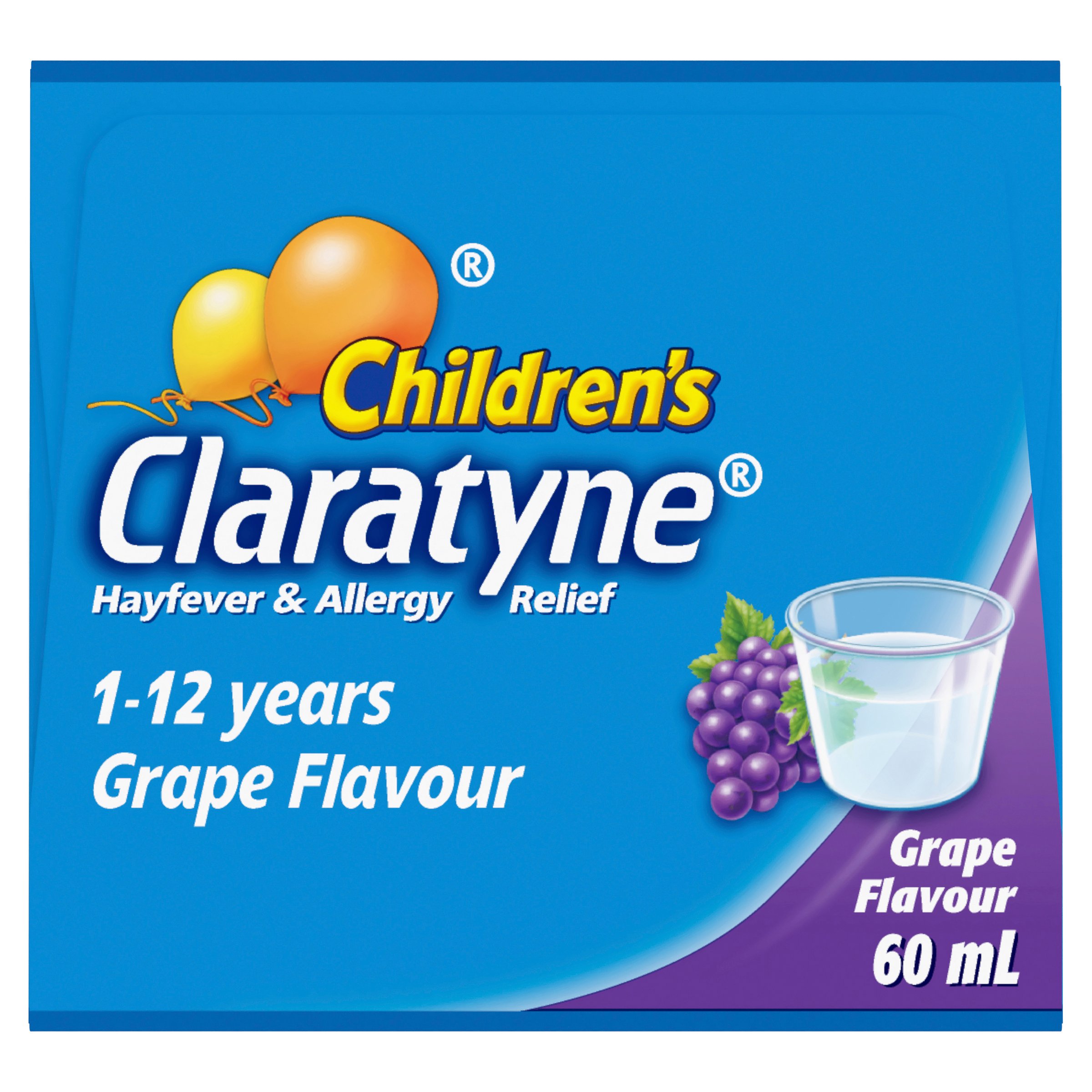 Claratyne Children's Hayfever & Allergy Relief Syrup 1-12 Years Grape Flavoured 60ml - Image 4