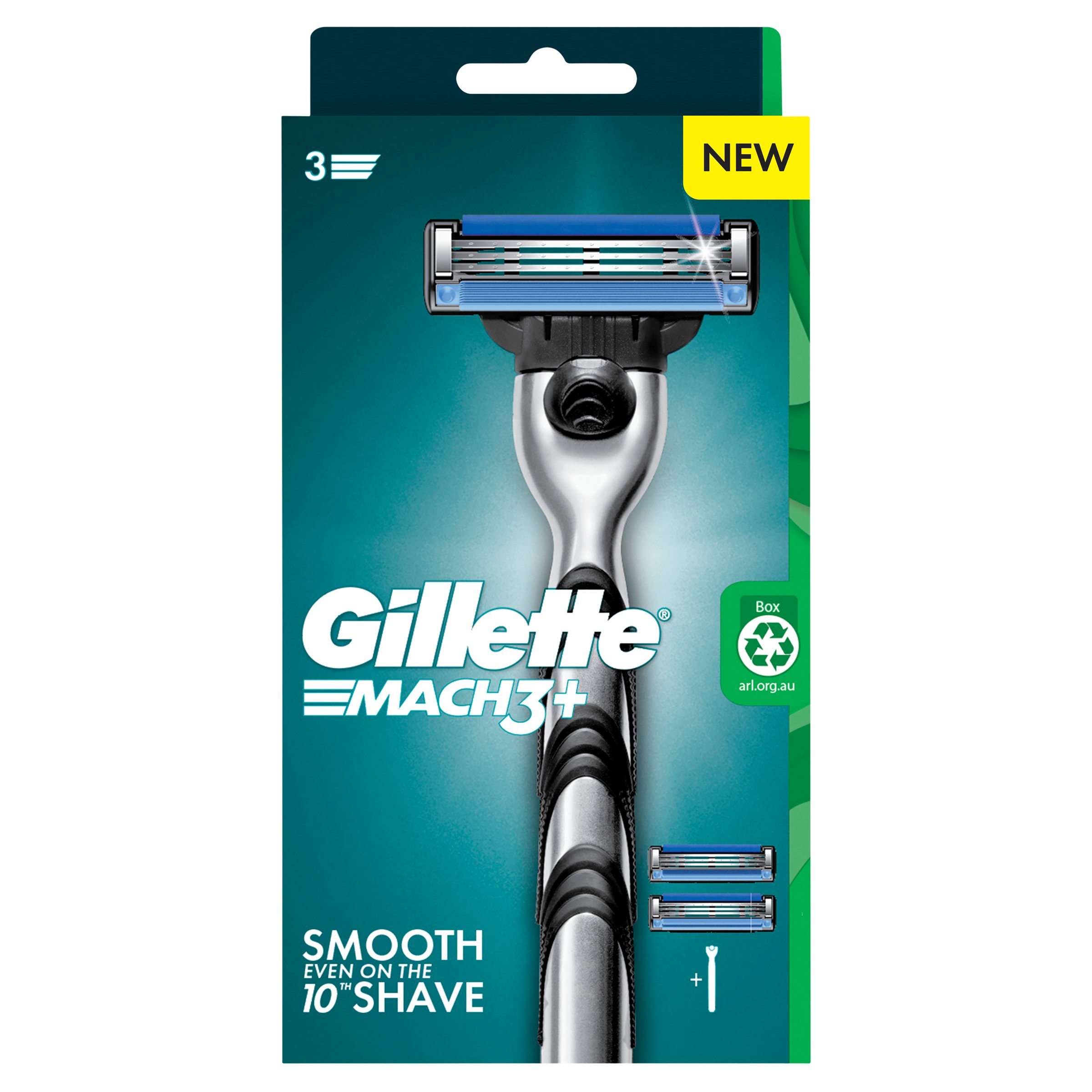 Gillette Mach3+ Razor 2 Up 1 pack - Image 9