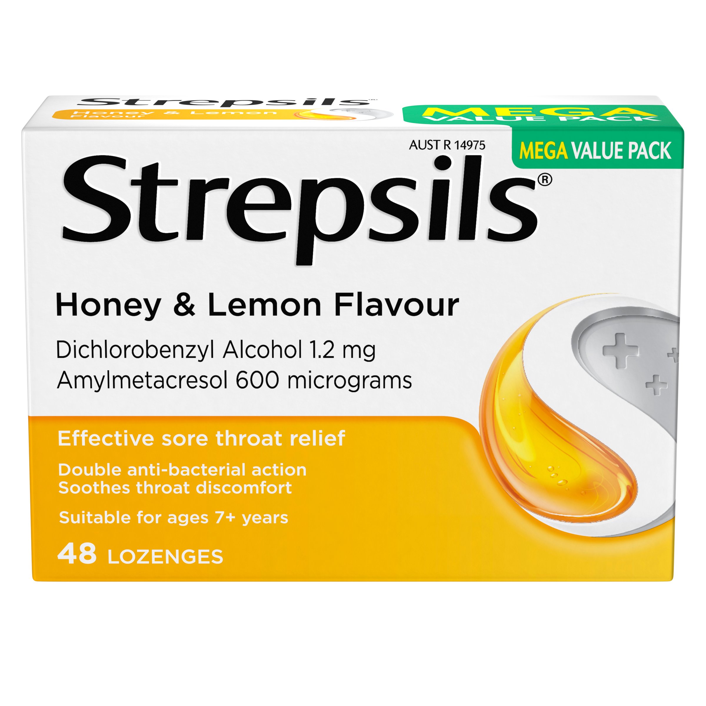 Strepsils Honey and Lemon Throat 48 Lozenges - Image 5
