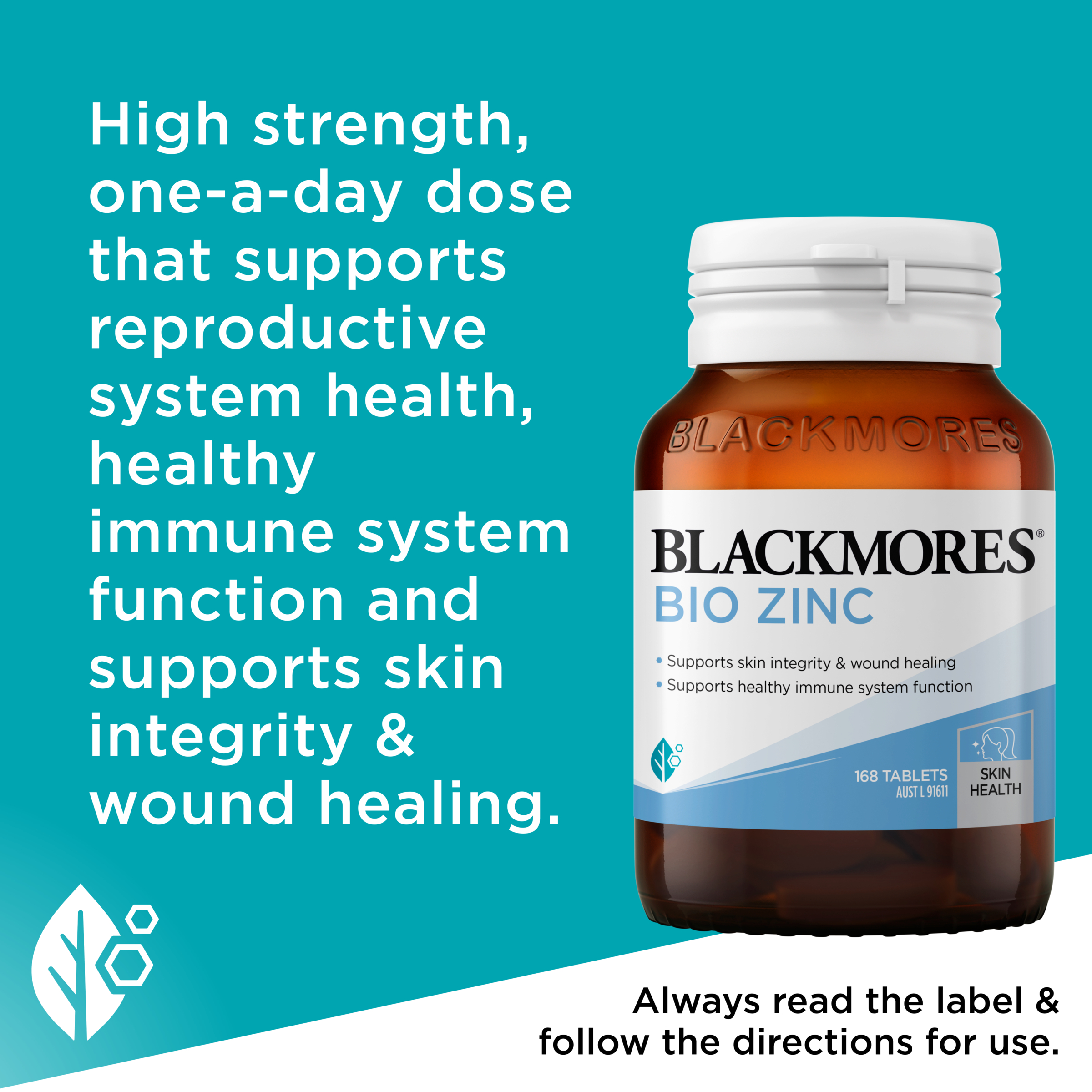 Blackmores Bio Zinc 168 tablets - Image 6