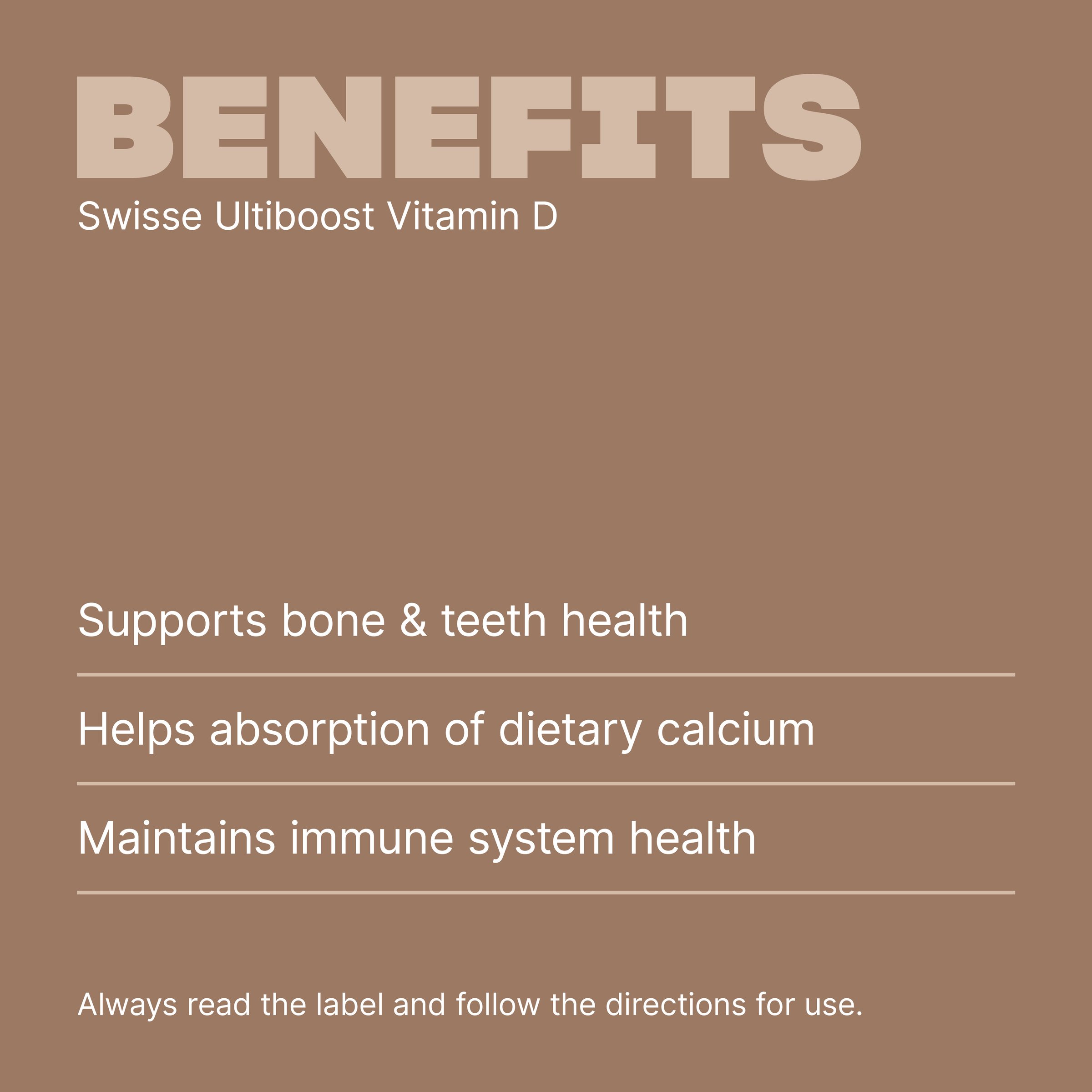 Swisse Ultiboost Vitamin D 250 capsules - Image 4