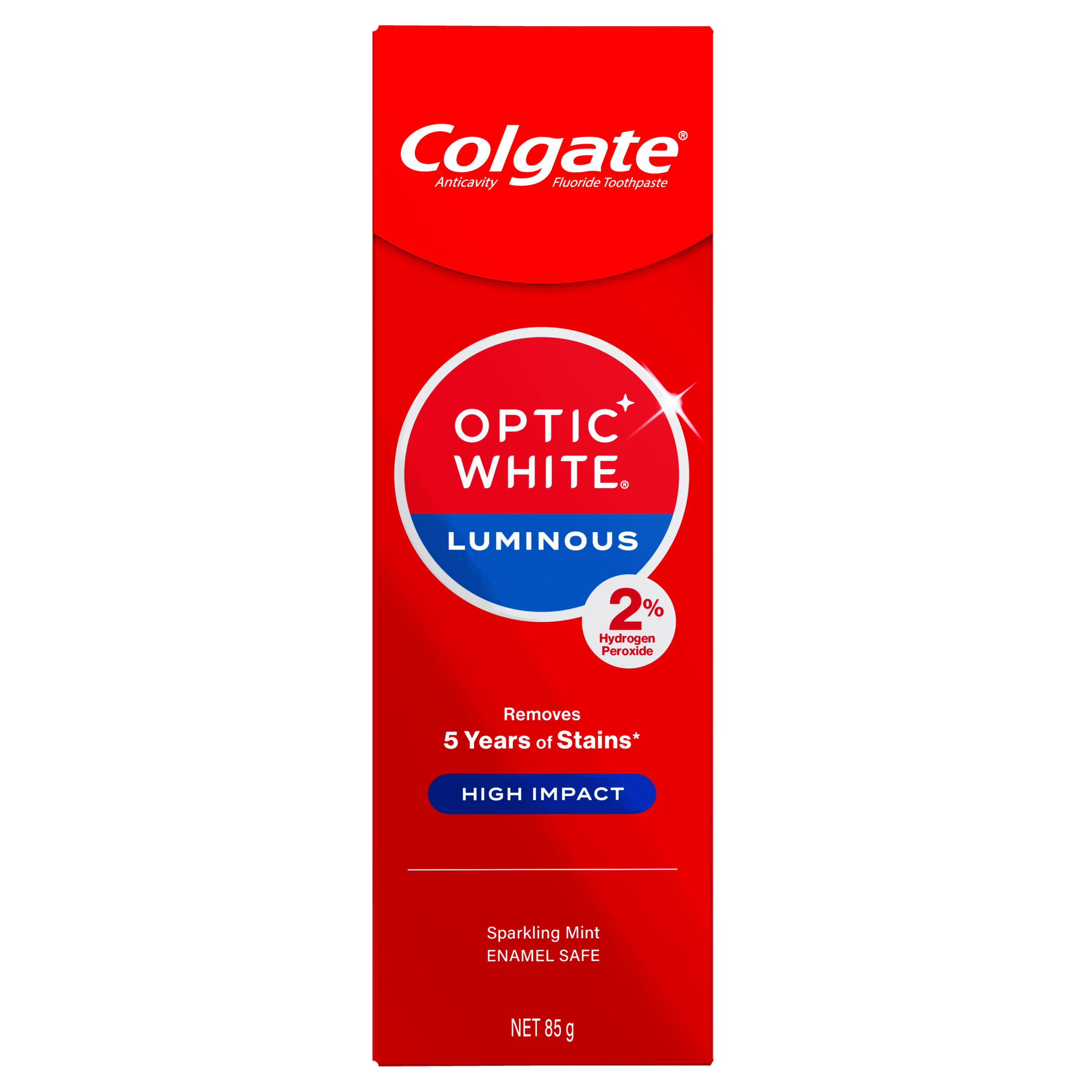 Colgate Optic White Toothpaste High Impact 85g - Image 7