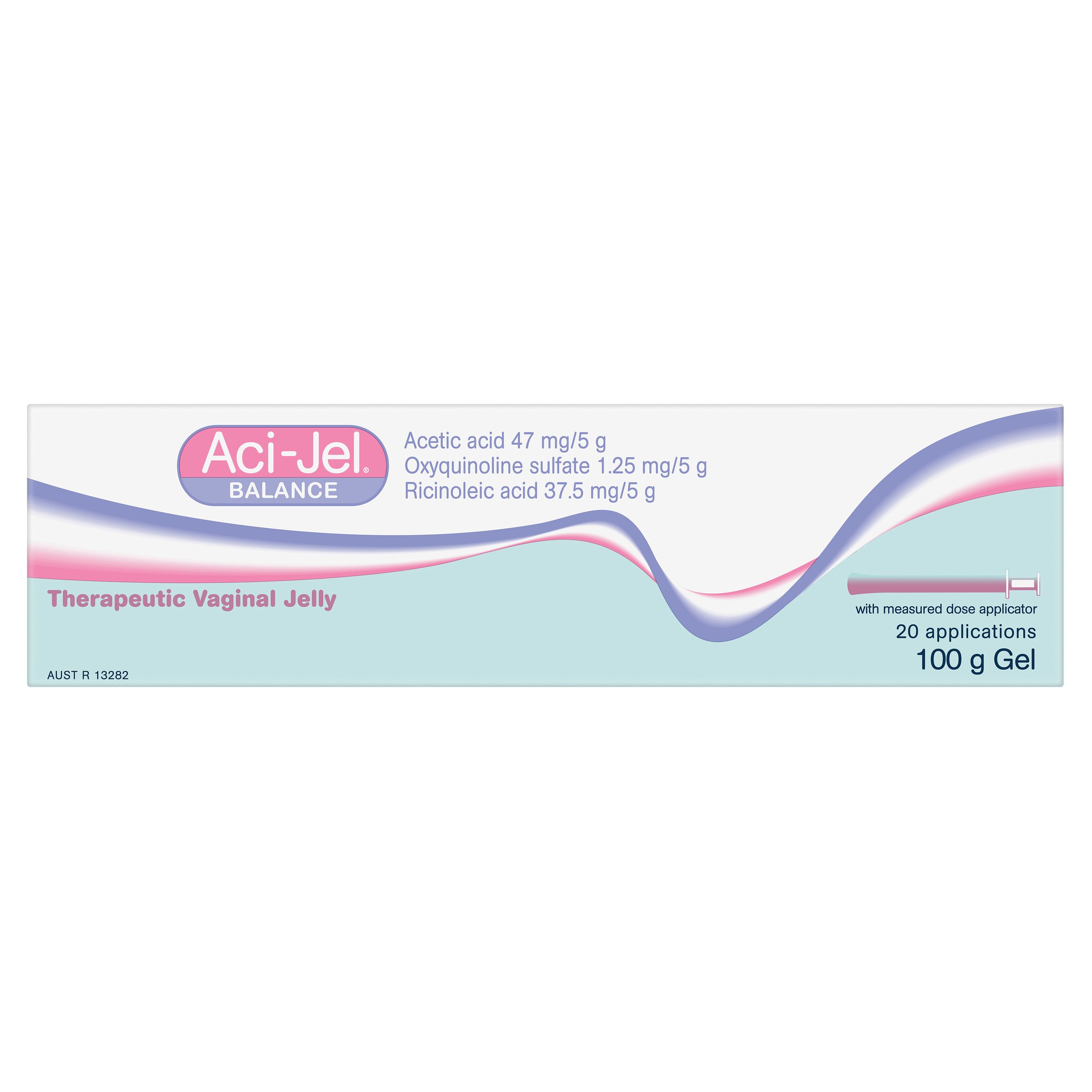 Aci-Jel Balance Therapeutic Vaginal Jelly Fragrance Free 100g - Image 14