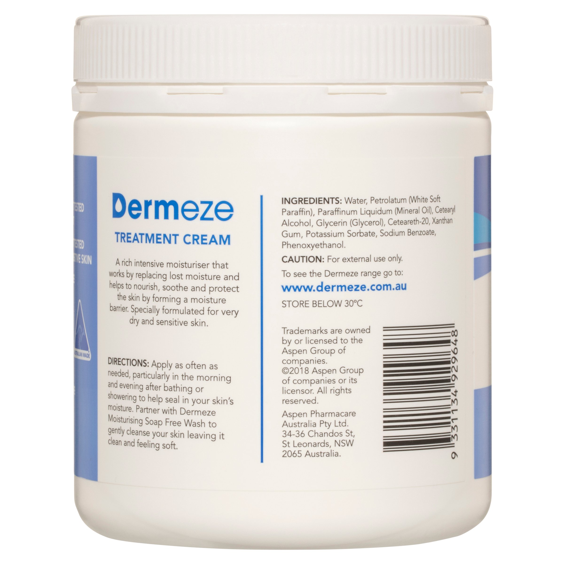 Dermeze Treatment Cream 500g - Image 3