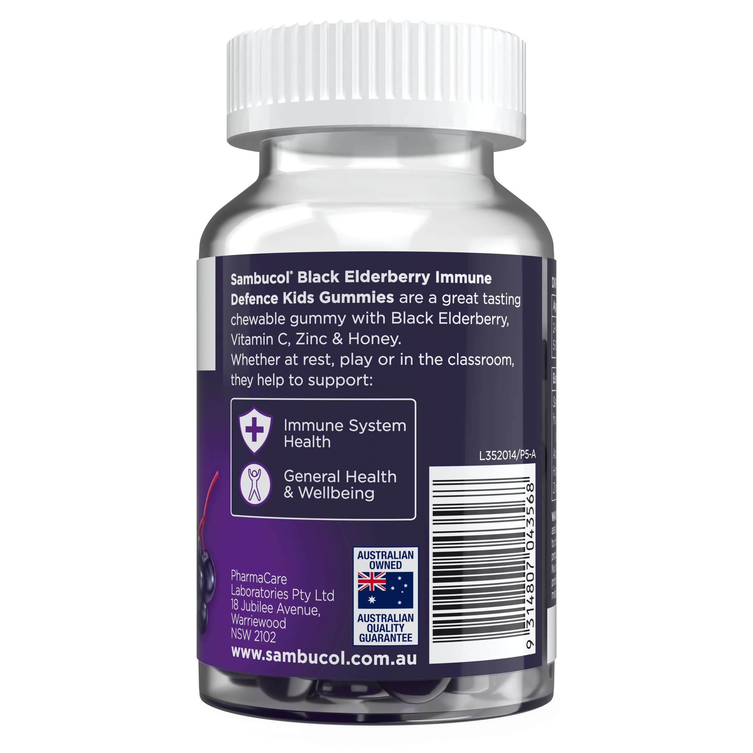 Sambucol Kids Immune Defence Gummies 50 pastilles - Image 3