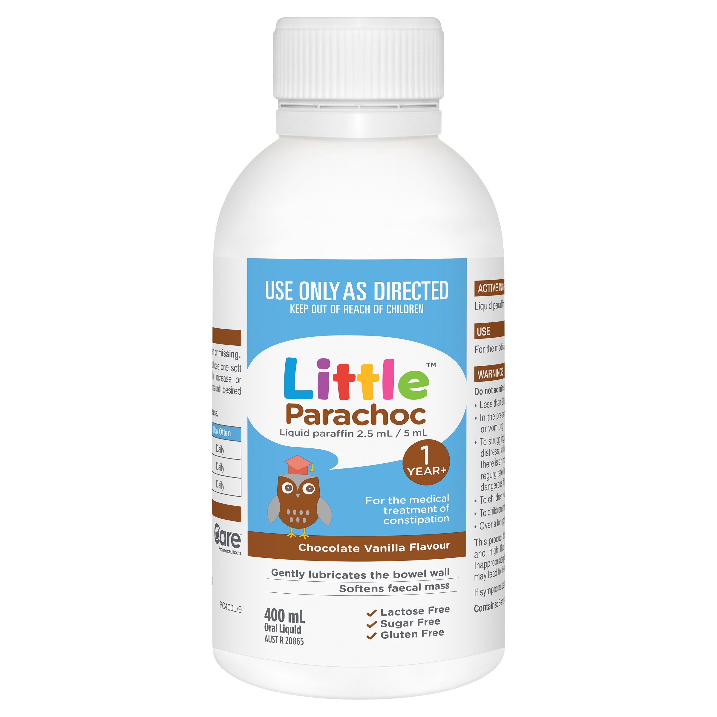Parachoc Children Emulsion Oral Liquid Chocolate Vanilla Flavoured 400ml - Image 6