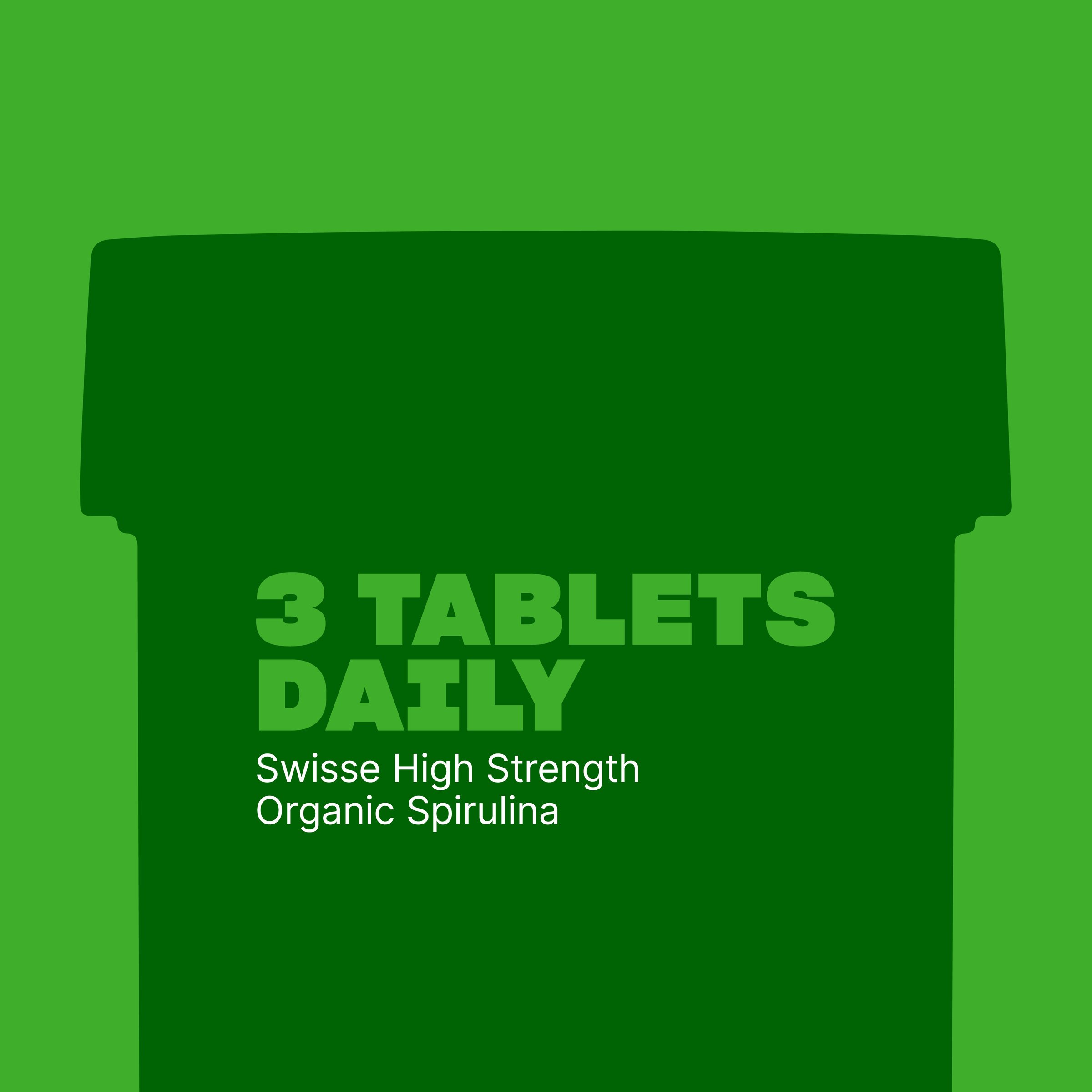 Swisse Ultiboost High Strength Organic Spirulina 200 tablets - Image 6
