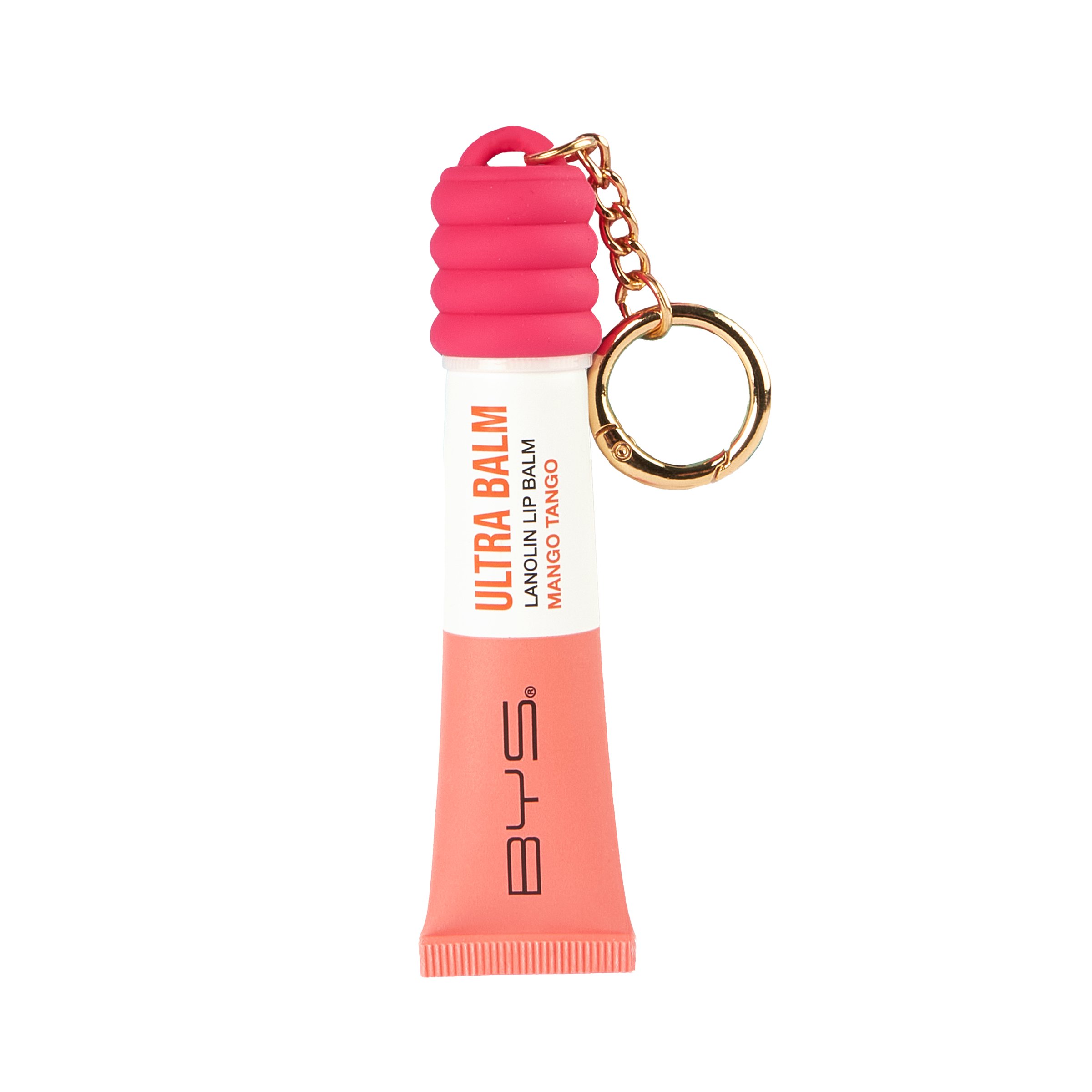 BYS Lip Balm Ultra With Lanolin & Wearable Keyring Mango Tango 13ml - Image 2