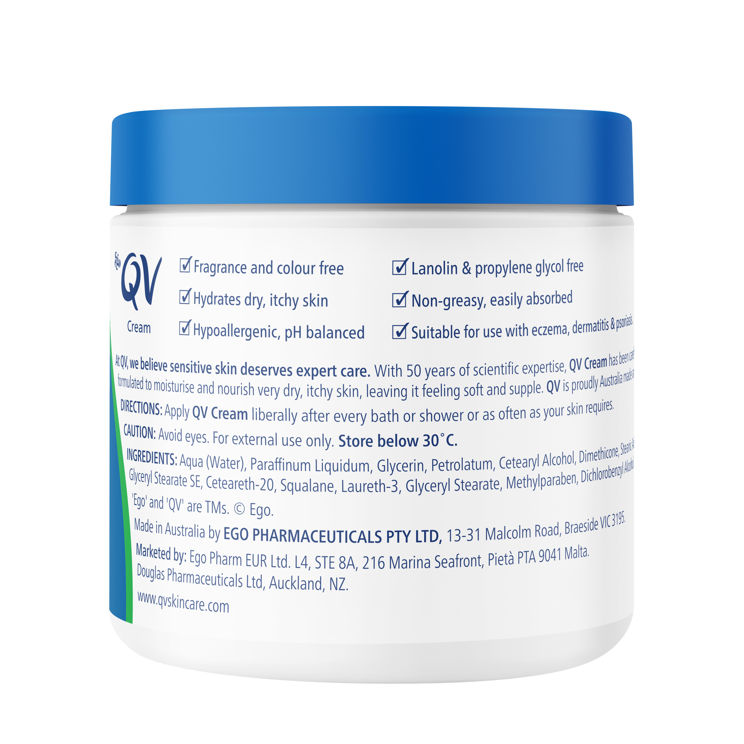 Ego QV Cream 250g - Image 2