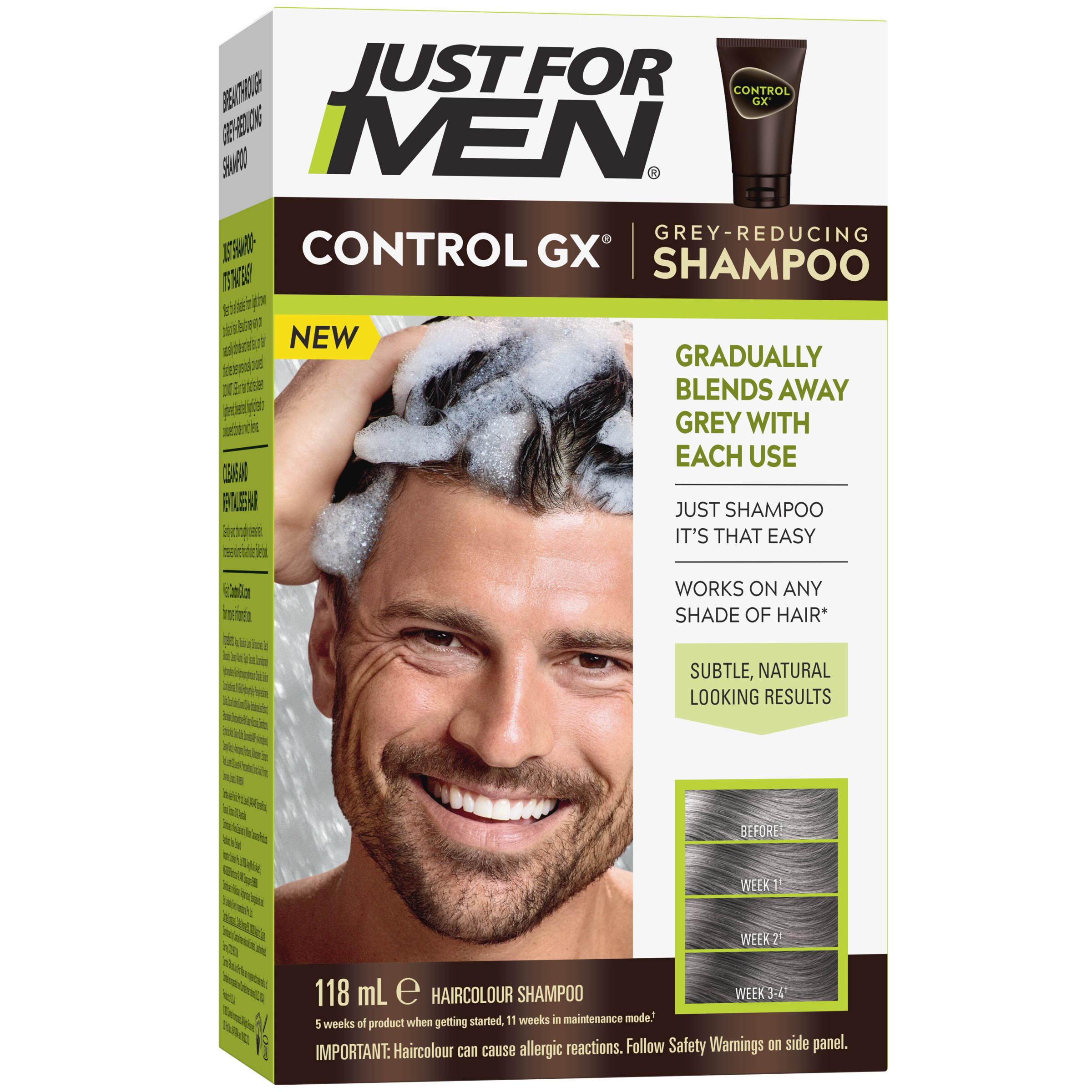 Just For Men Control GX Regular Shampoo 118ml - Image 10