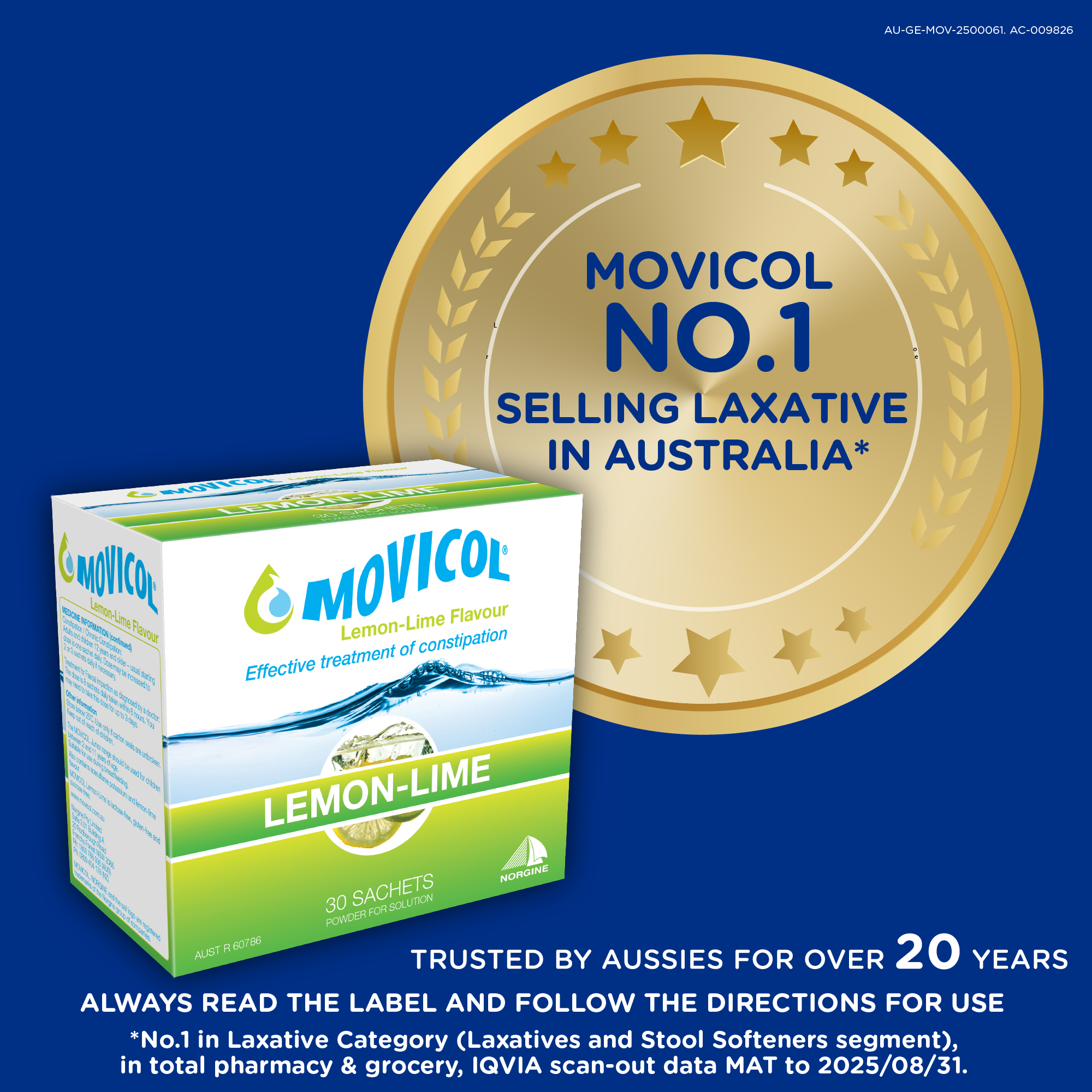 MOVICOL Adult Lemon Lime 30 sachets - Image 9