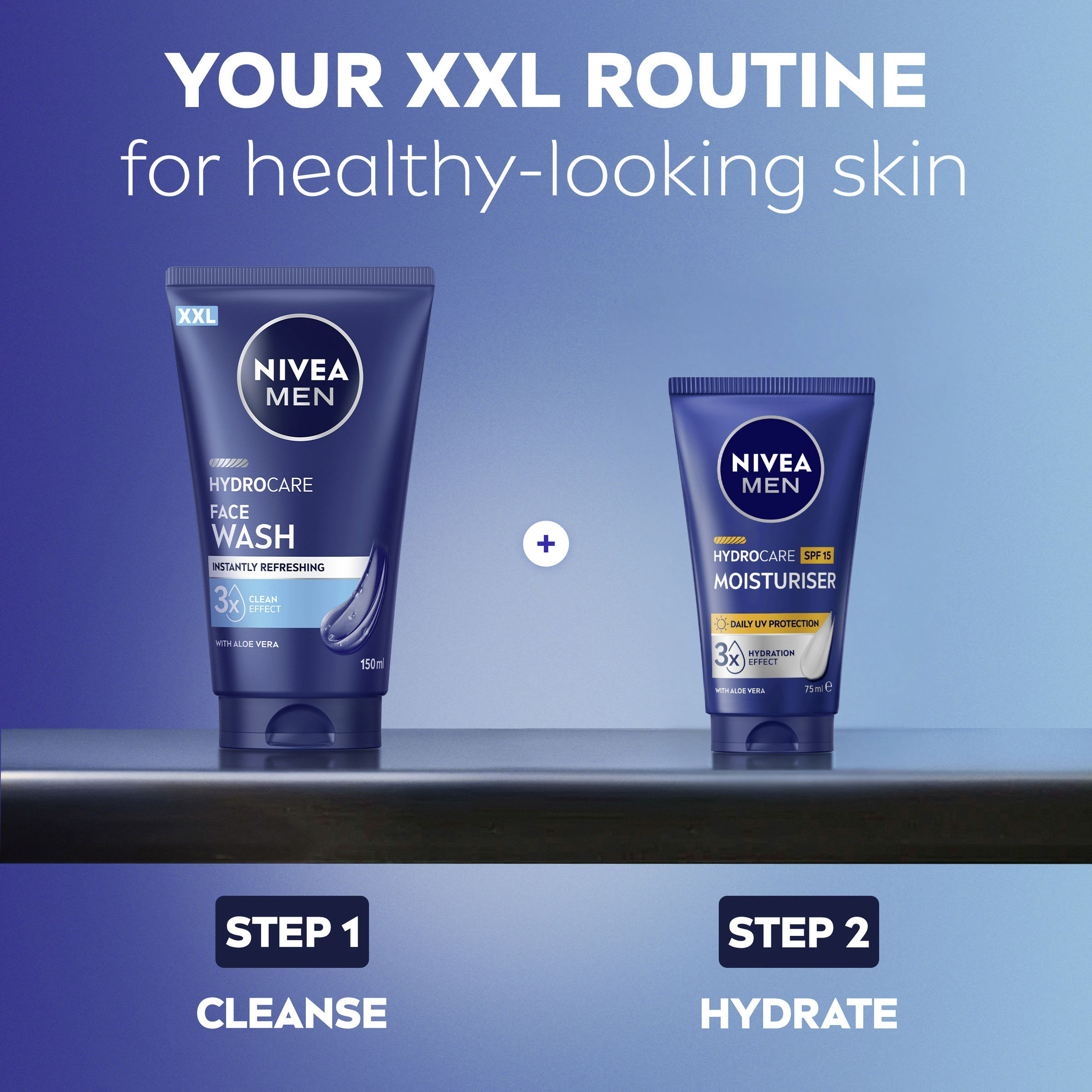 Nivea Men Hydrocare XXL Face Wash 150ml - Image 4
