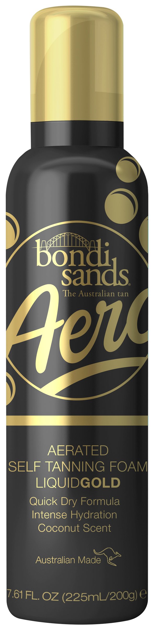 Bondi Sands Aero Self Tanning Foam Liquid Gold 225ml - Image 2