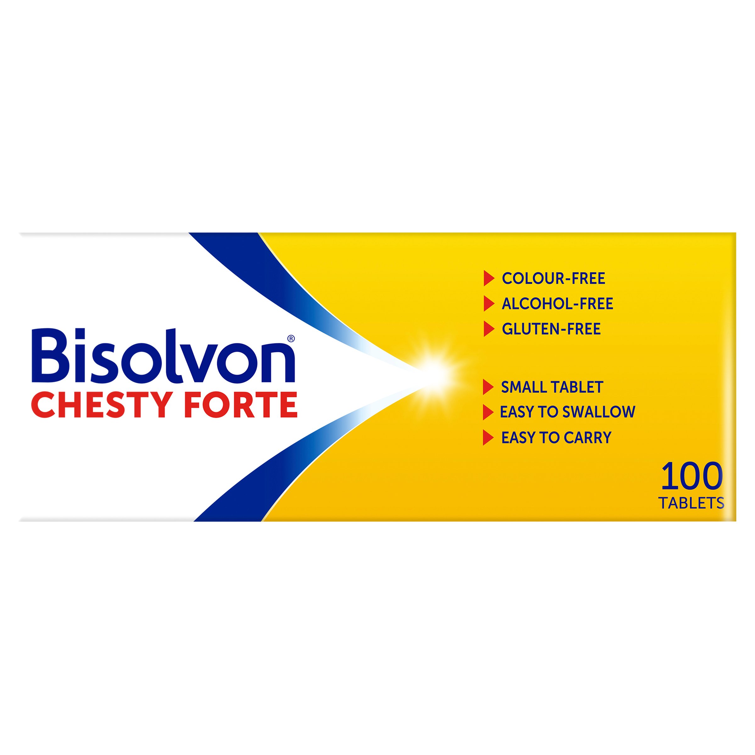 Bisolvon Chesty Forte 8mg - 100 tablets - Image 3